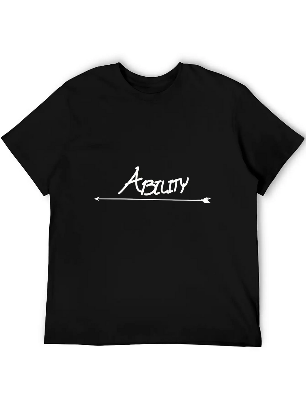 Ability Arrow Funny Stylish Everyday T-Shirt – Unisex Basic Cotton Tee
