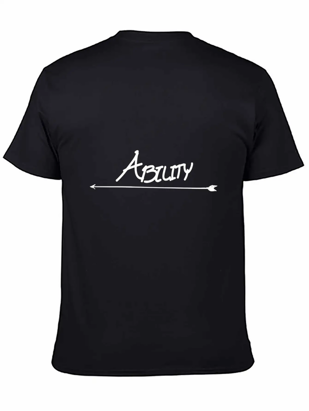 Ability Arrow Funny Stylish Everyday T-Shirt – Unisex Basic Cotton Tee