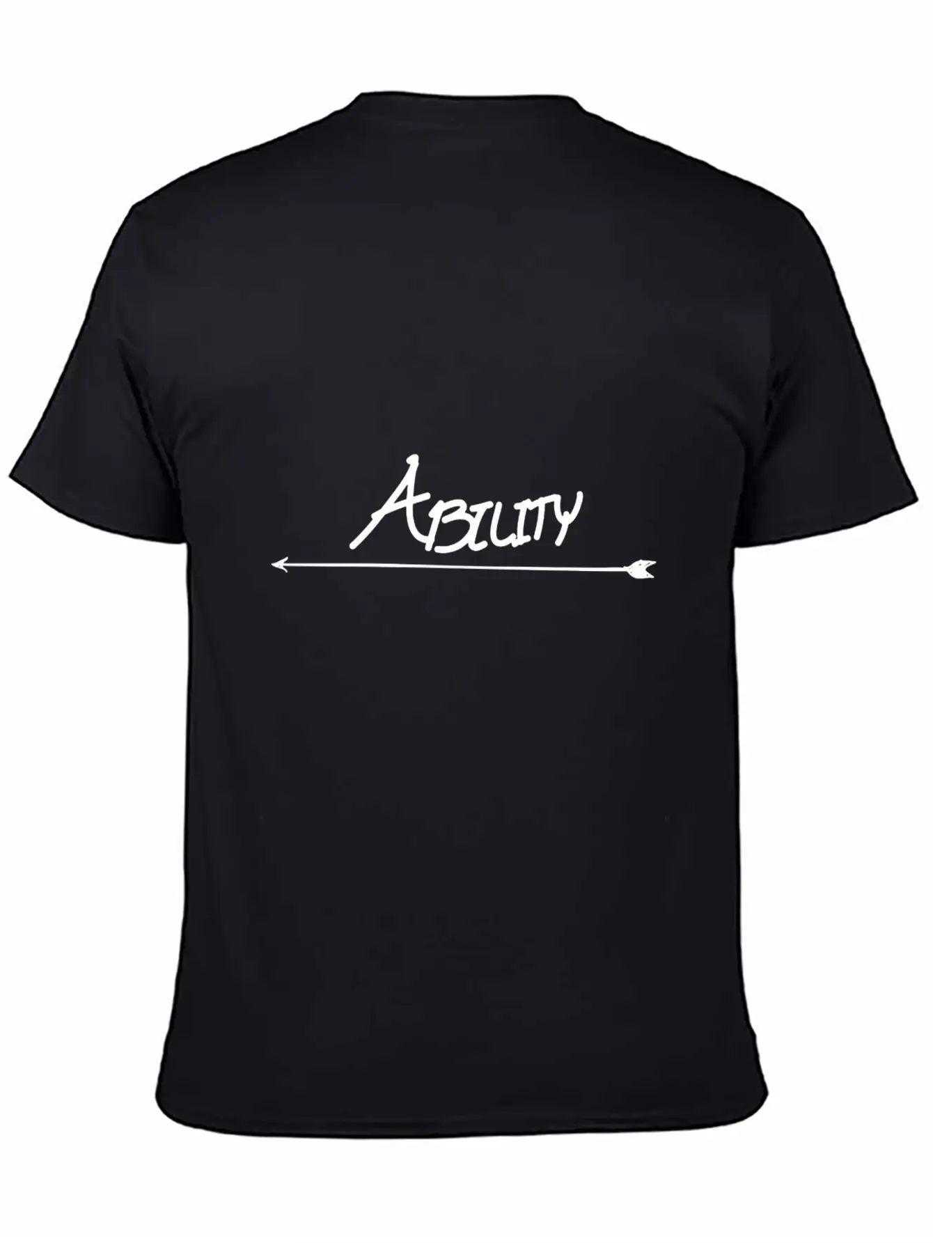 Ability Arrow Funny Stylish Everyday T-Shirt – Unisex Basic Cotton Tee