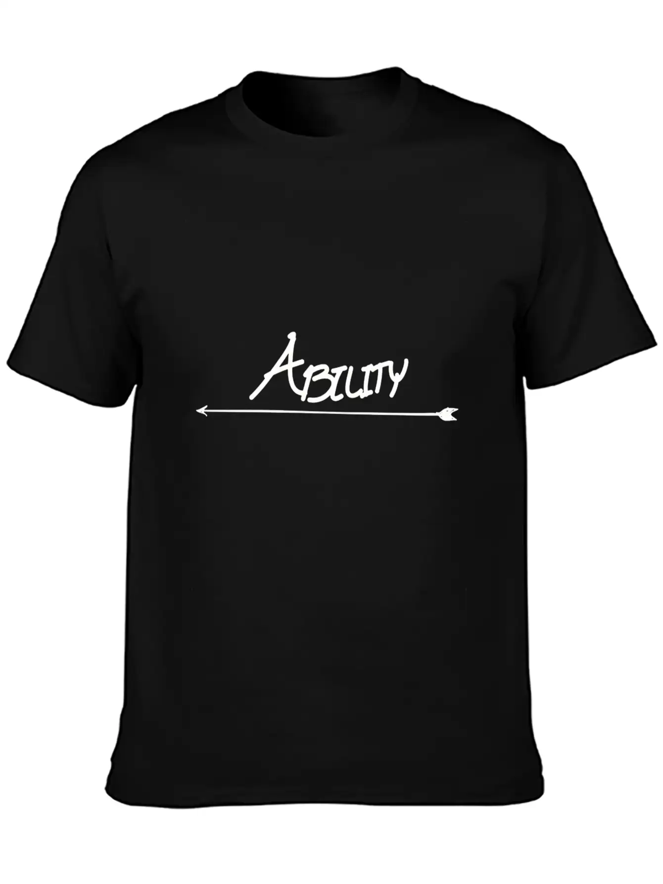 Ability Arrow Funny Stylish Everyday T-Shirt – Unisex Basic Cotton Tee