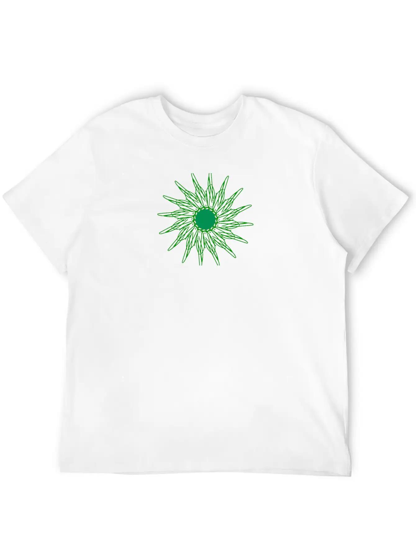 Abstract Design Relaxed Everyday Tee – Lightweight And Durable Cotton