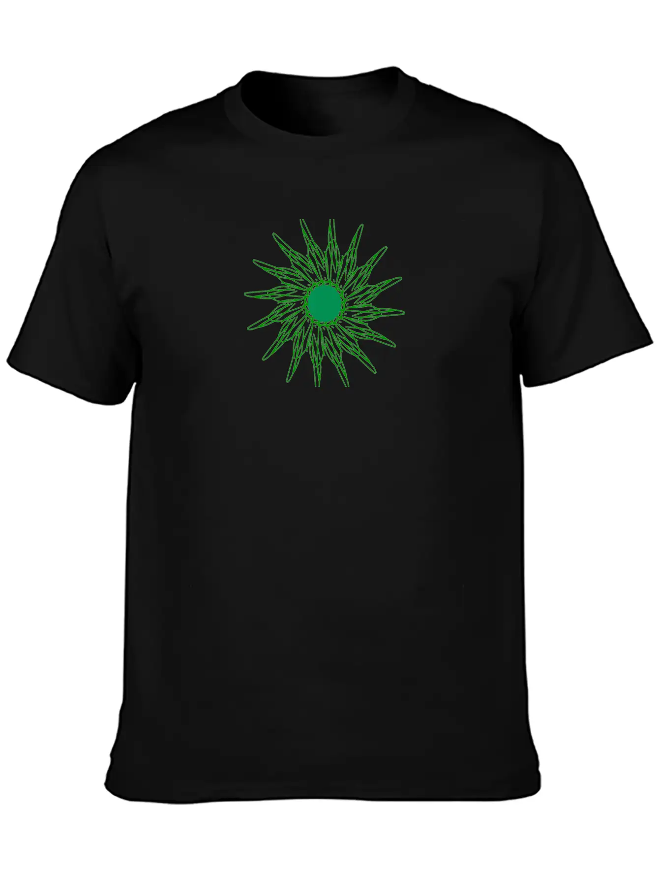 Abstract Design Relaxed Everyday Tee – Lightweight And Durable Cotton