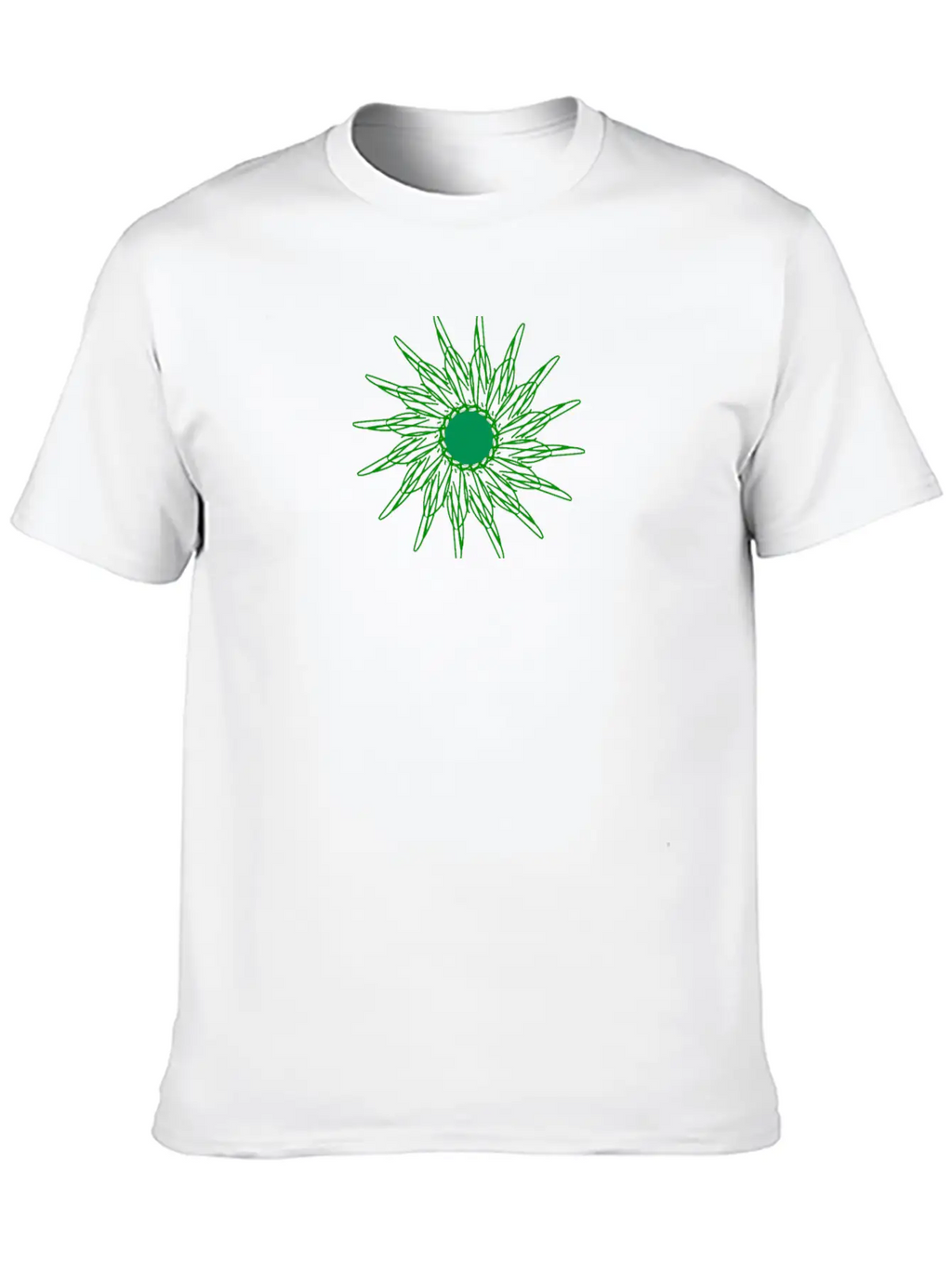 Abstract Design Relaxed Everyday Tee – Lightweight And Durable Cotton
