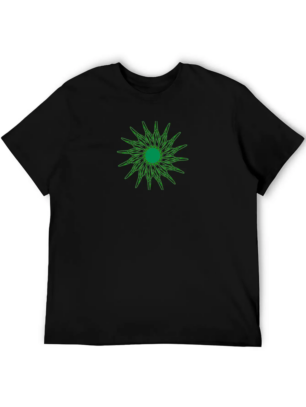 Abstract Design Relaxed Everyday Tee – Lightweight And Durable Cotton