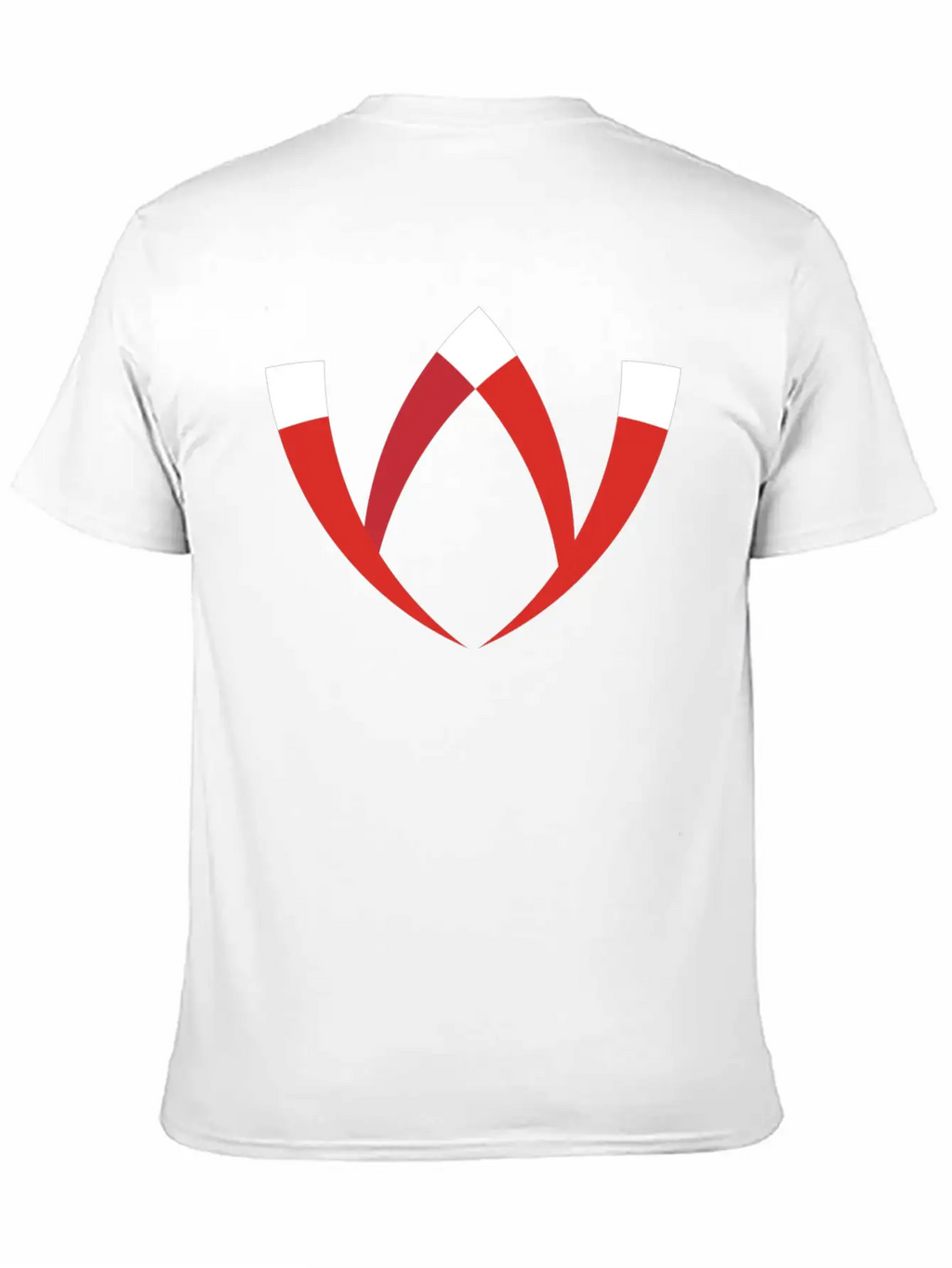 Abstract Letter W Basic Graphic T-Shirt – Daily Comfort In Soft Cotton