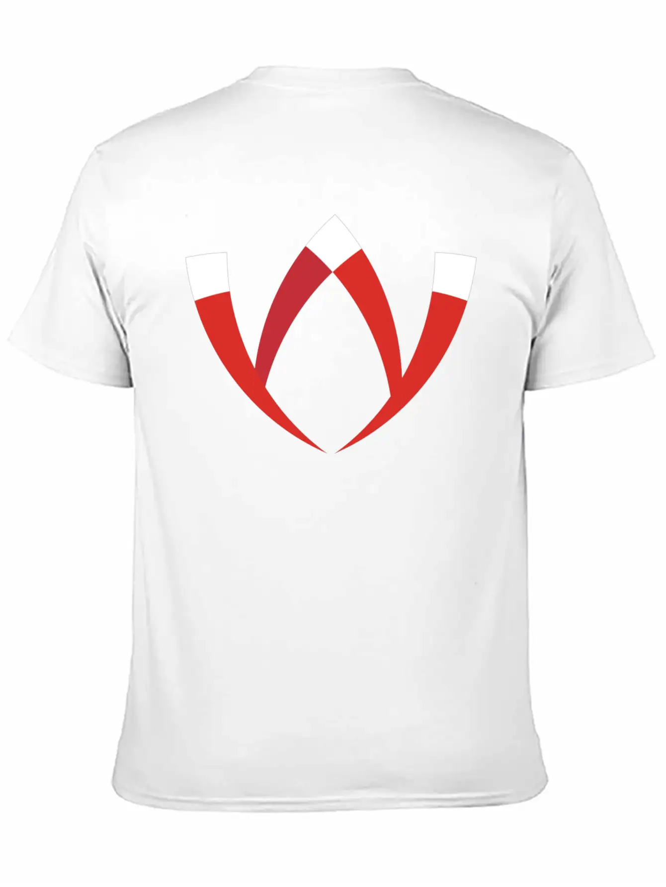 Abstract Letter W Basic Graphic T-Shirt – Daily Comfort In Soft Cotton