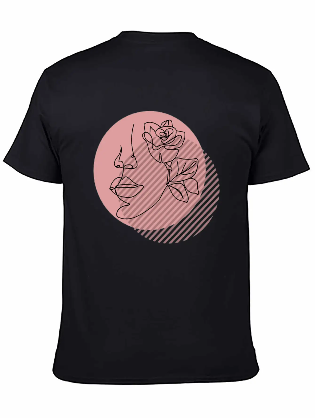 Abstract Line Drawing Of A Womans Face Classic Cotton Tee – Unisex Comfort For Any Season