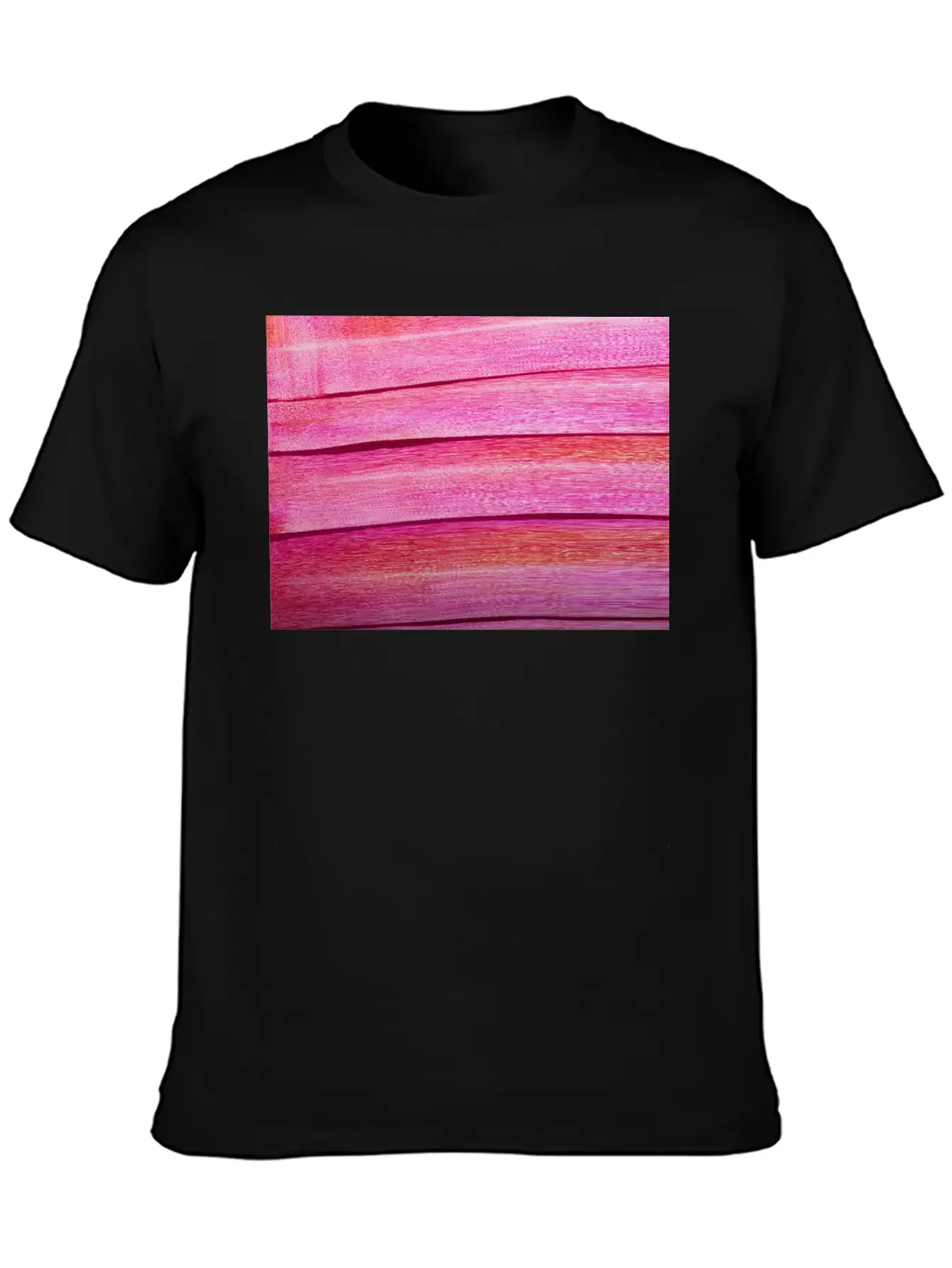 Abstract Painting With Fuchsia And Pink Colors Breathable Graphic T-Shirt – Perfect For Casual Days