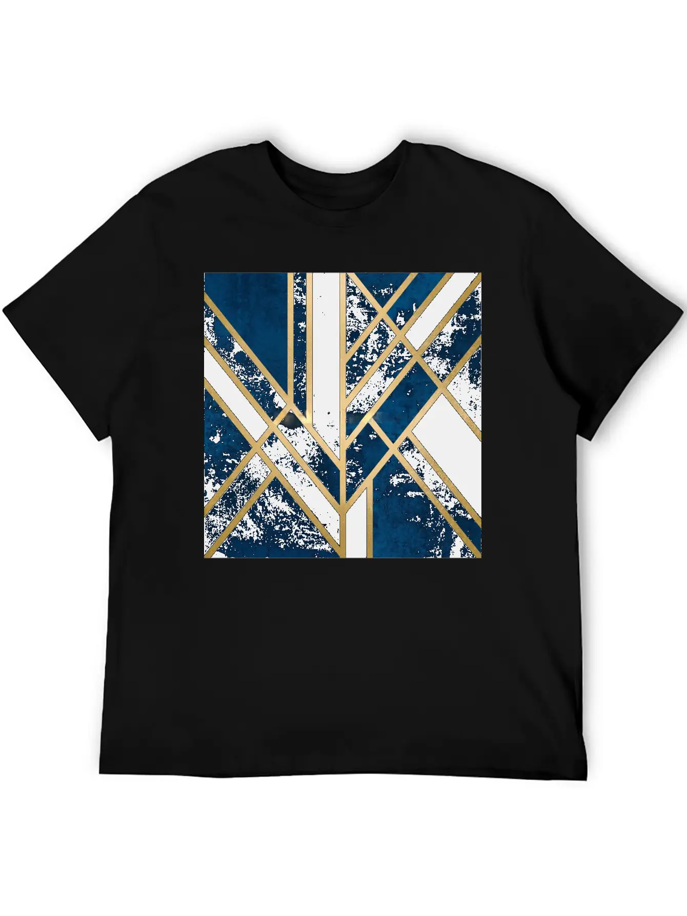 Abstract Relaxed Everyday Tee – Lightweight And Durable Cotton