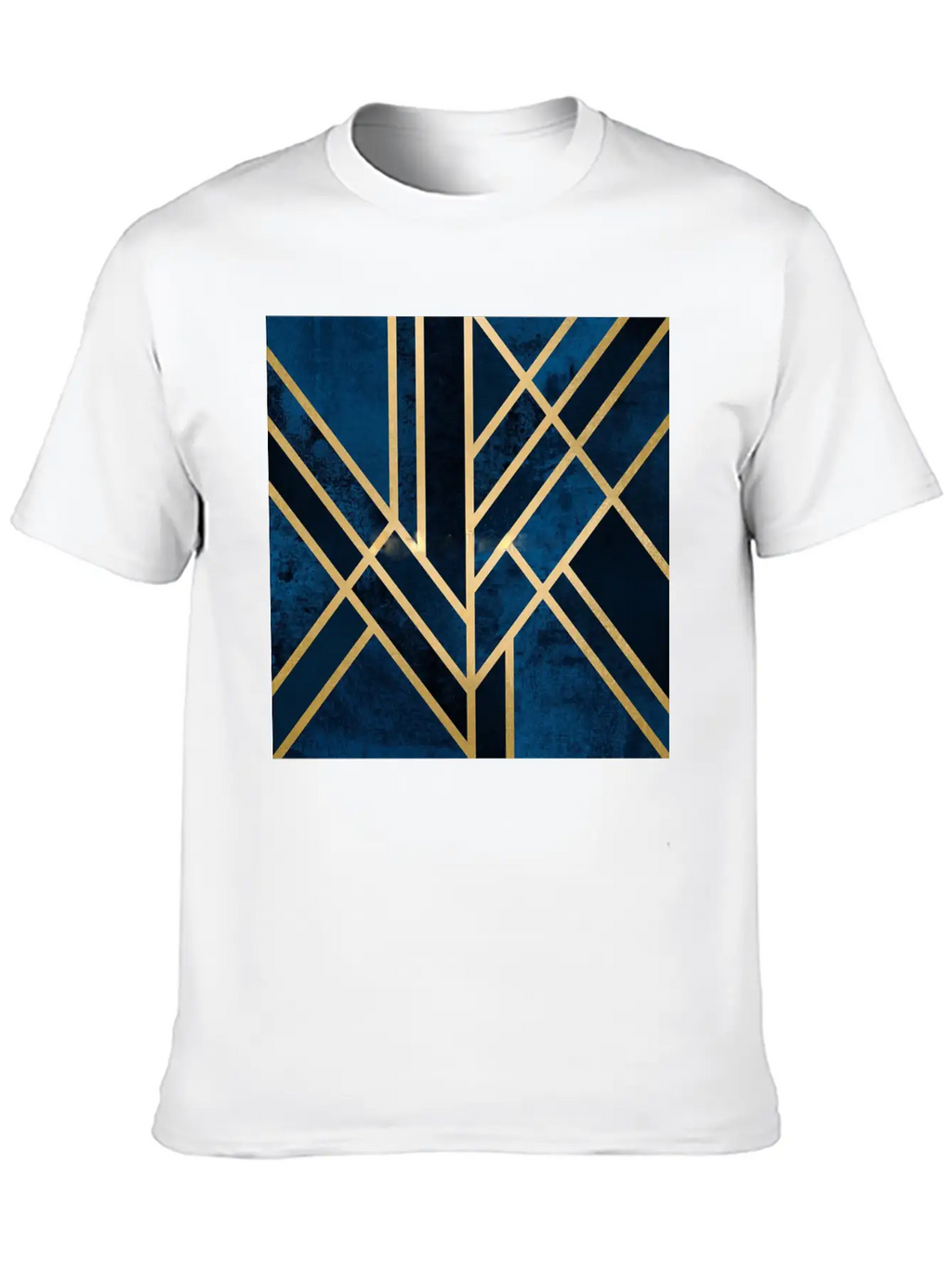 Abstract Relaxed Everyday Tee – Lightweight And Durable Cotton