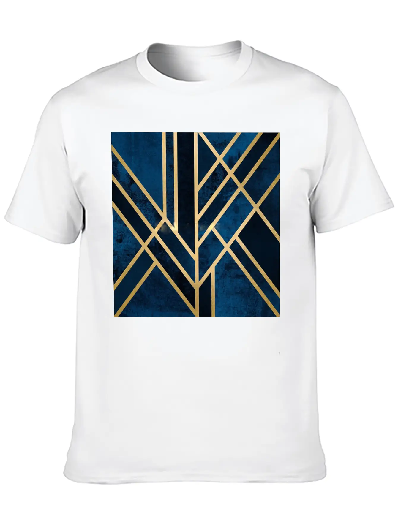 Abstract Relaxed Everyday Tee – Lightweight And Durable Cotton