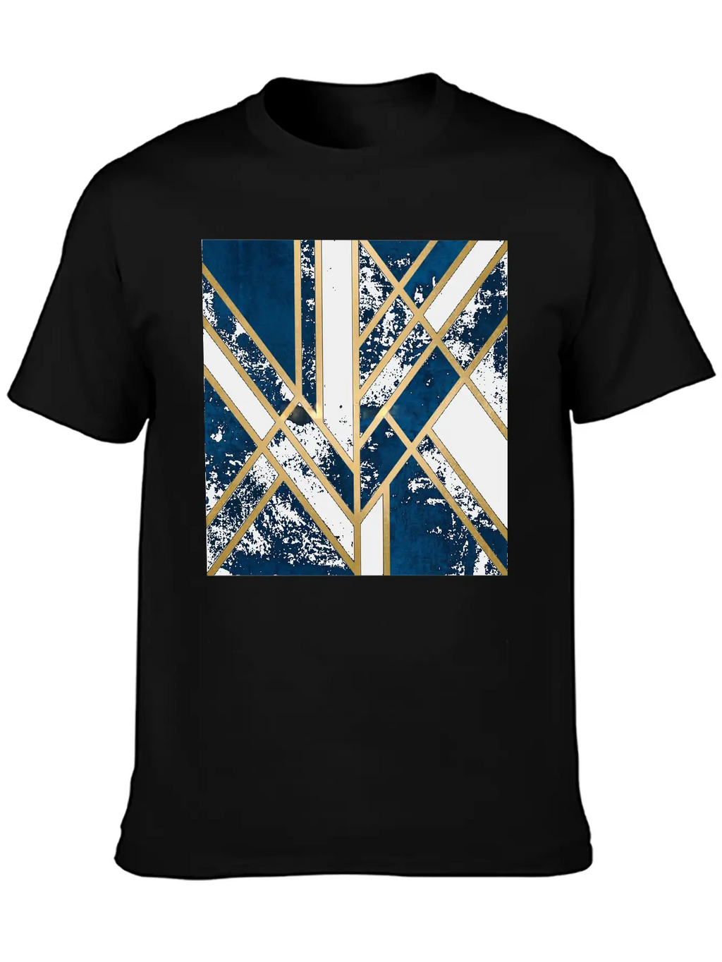Abstract Relaxed Everyday Tee – Lightweight And Durable Cotton