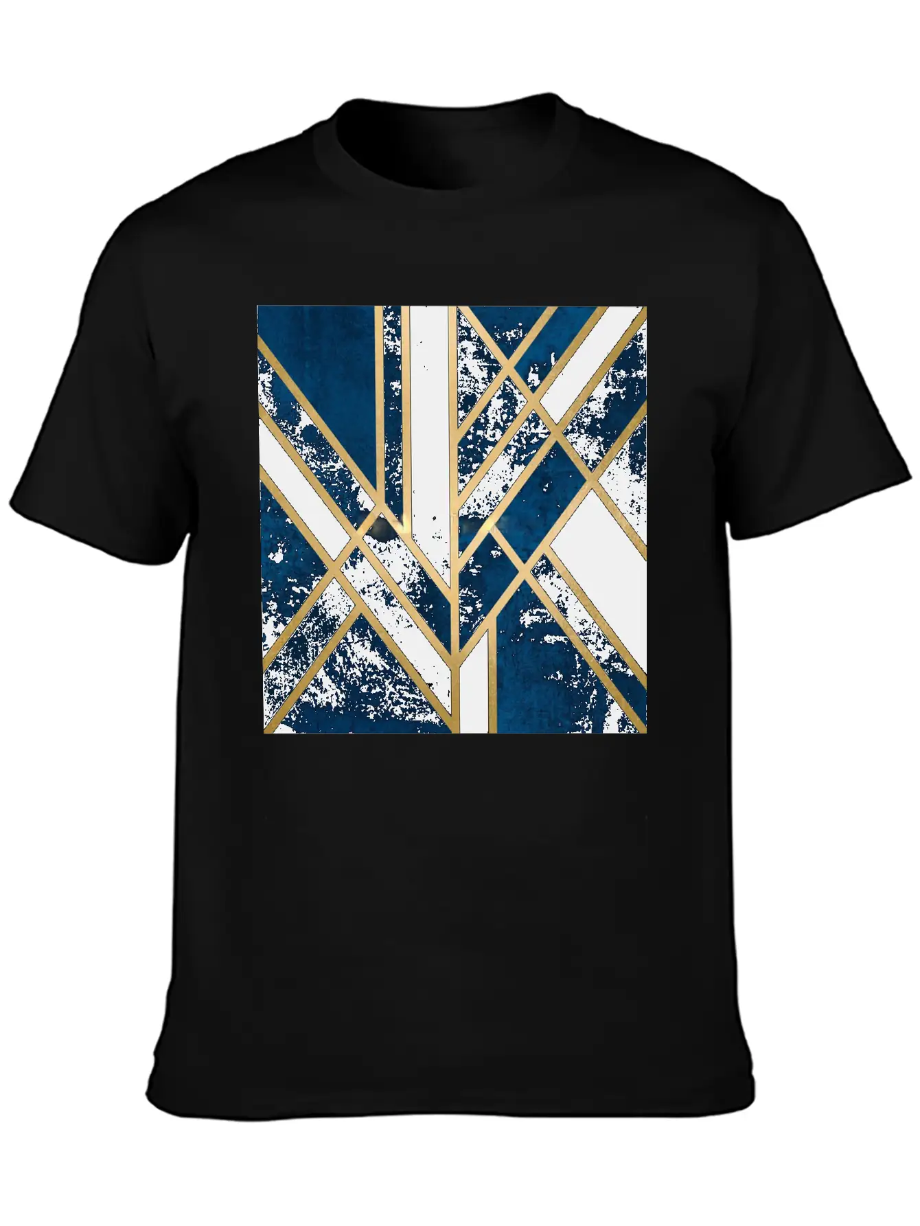 Abstract Relaxed Everyday Tee – Lightweight And Durable Cotton