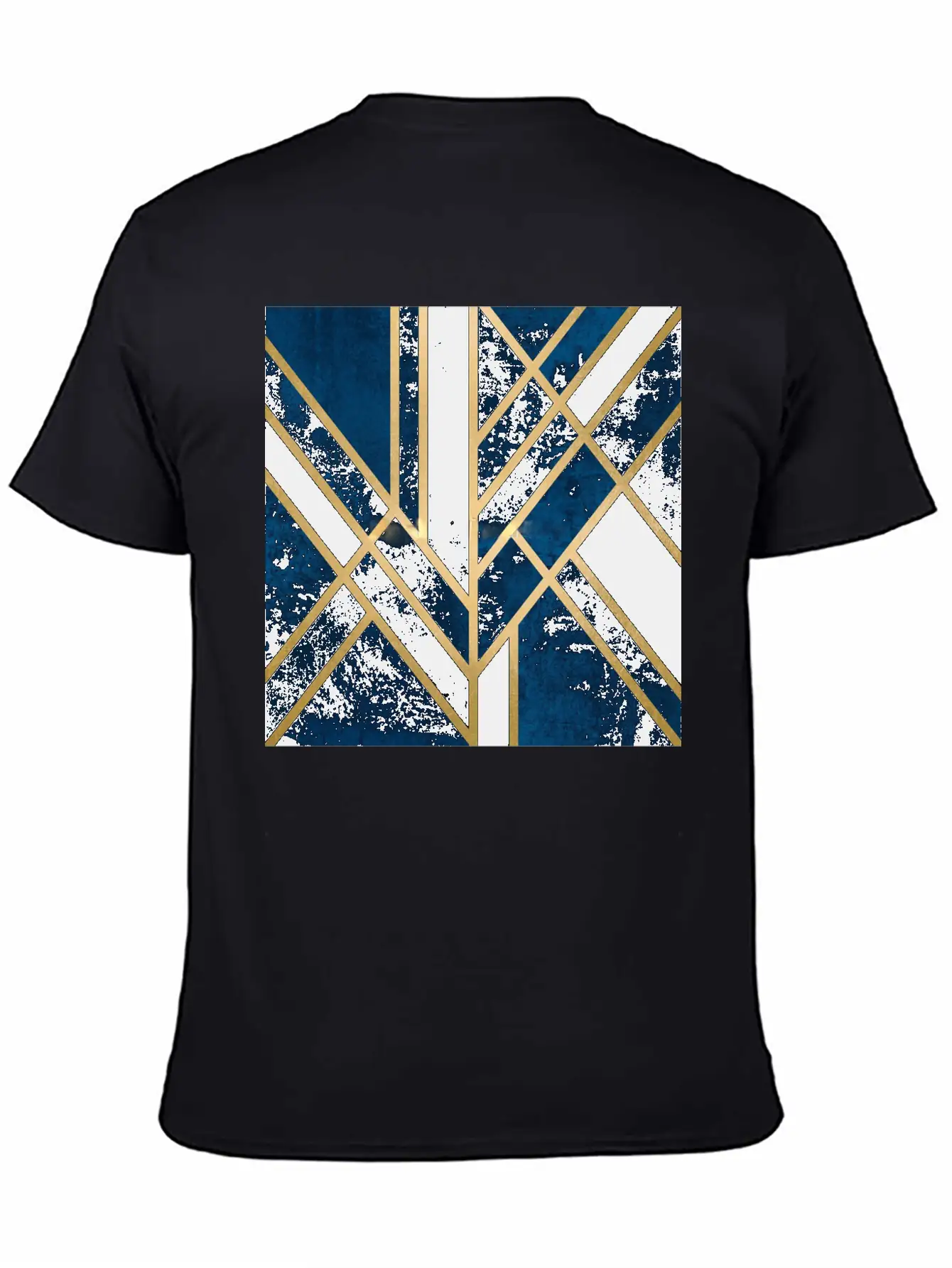 Abstract Relaxed Everyday Tee – Lightweight And Durable Cotton