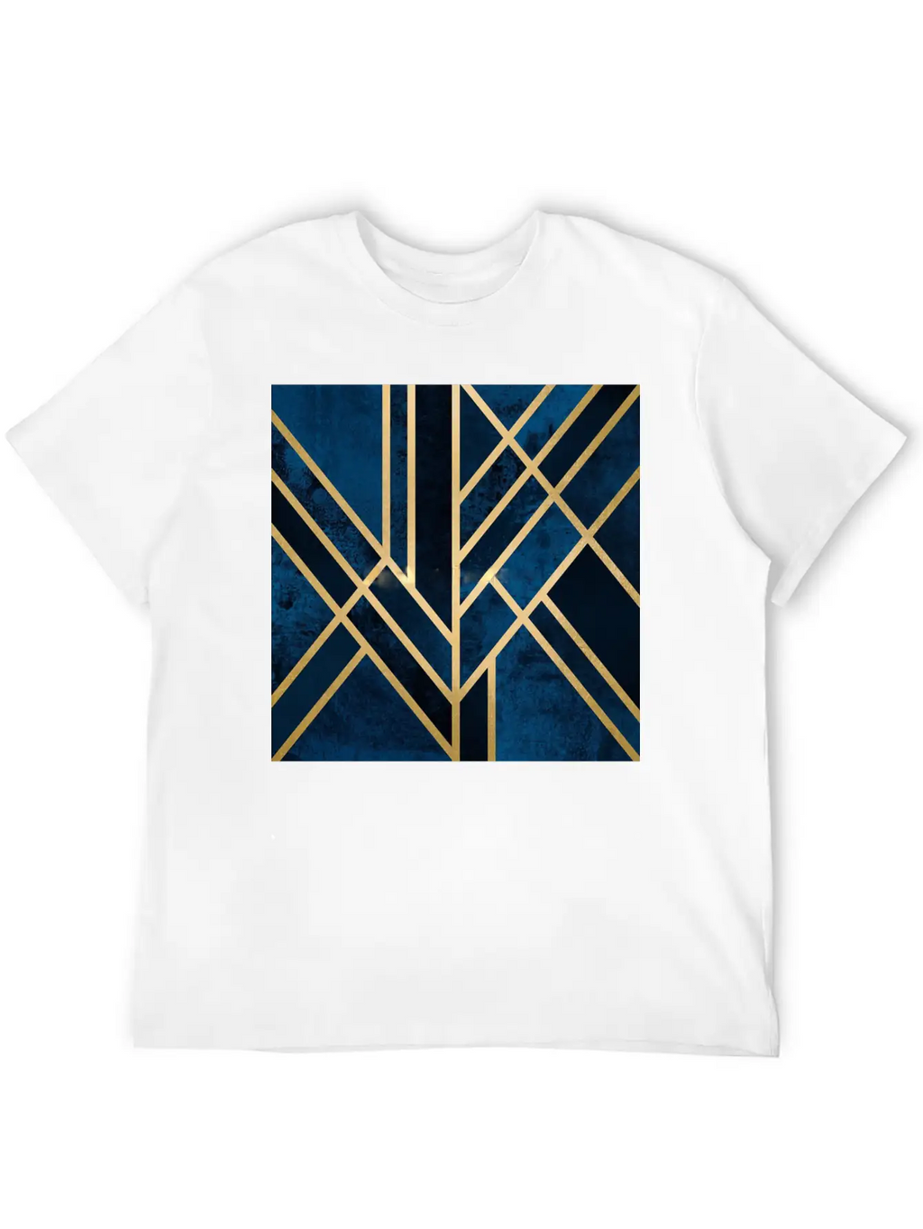 Abstract Relaxed Everyday Tee – Lightweight And Durable Cotton