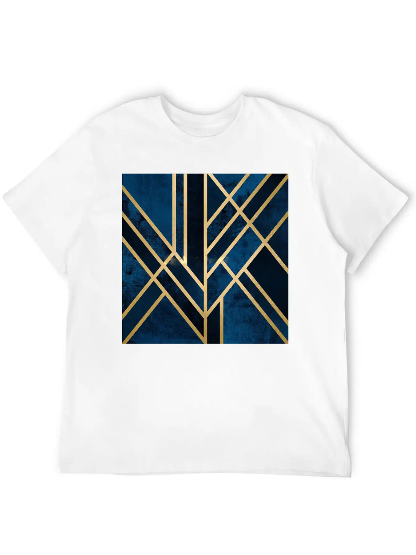 Abstract Relaxed Everyday Tee – Lightweight And Durable Cotton