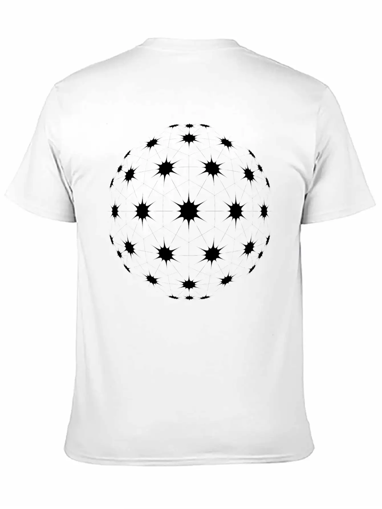 Abstract Sphere Breathable Graphic T-Shirt – Perfect For Casual Days
