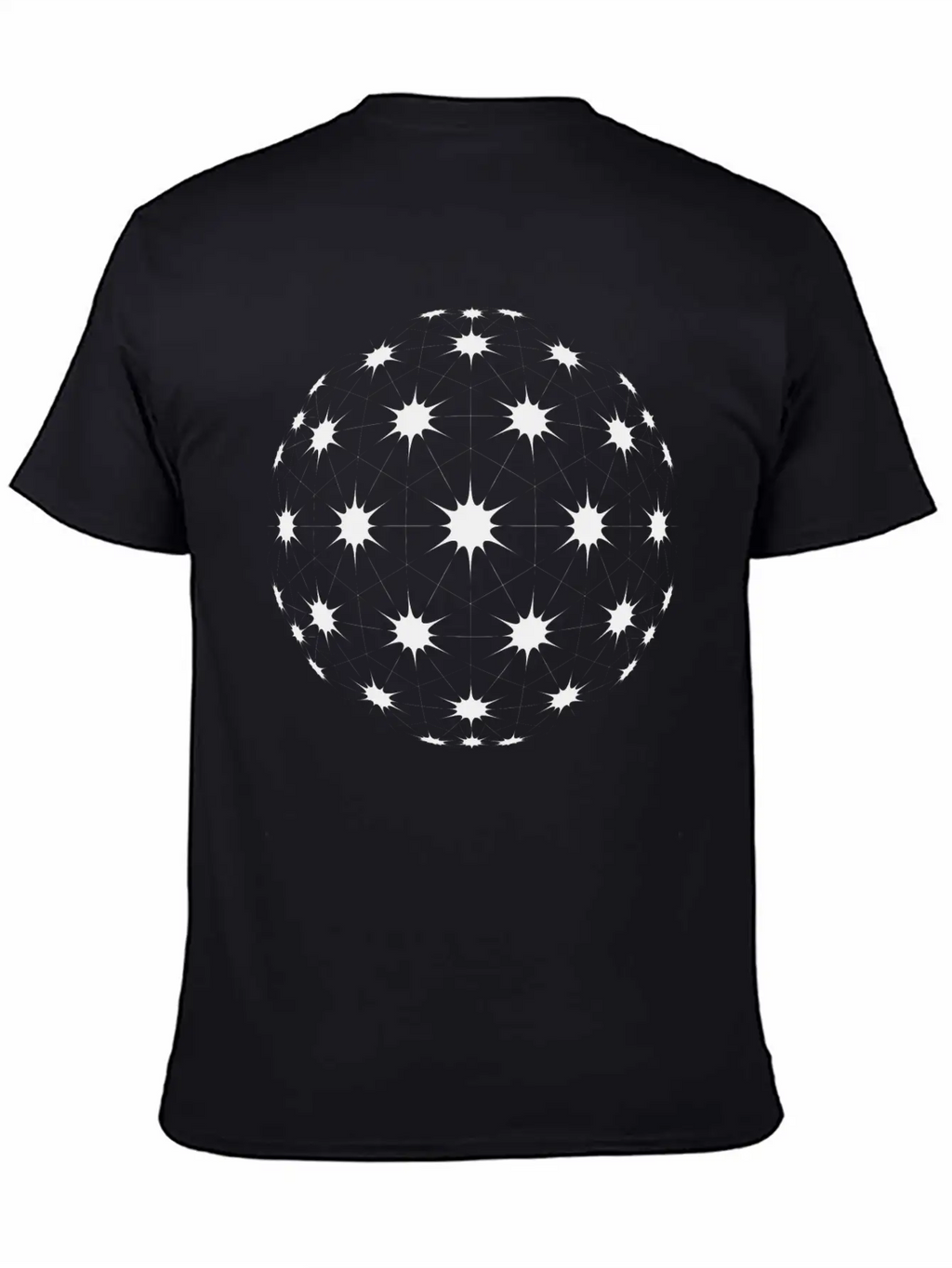 Abstract Sphere Breathable Graphic T-Shirt – Perfect For Casual Days