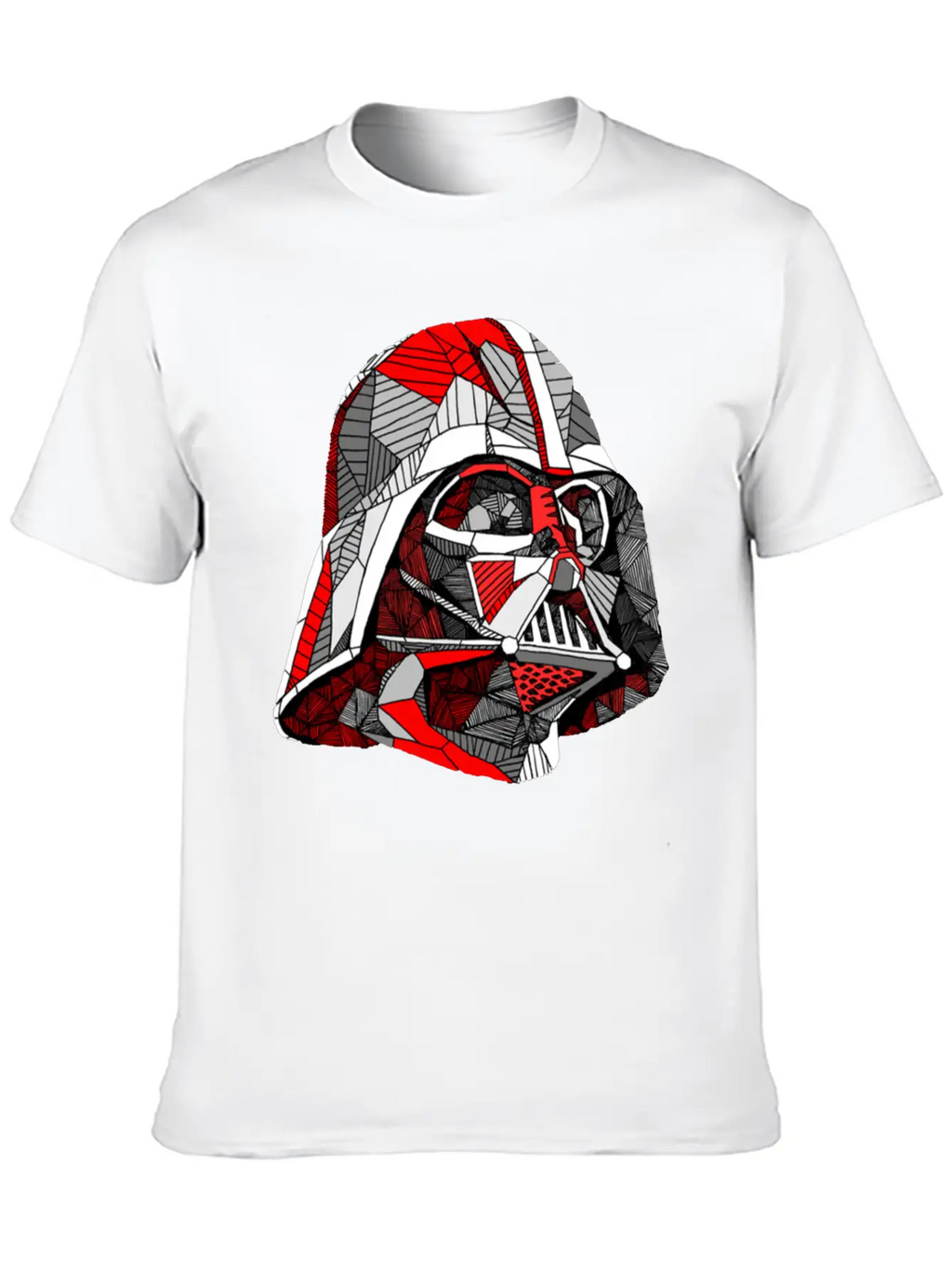 Abstract Vader Breathable Graphic T-Shirt – Perfect For Casual Days