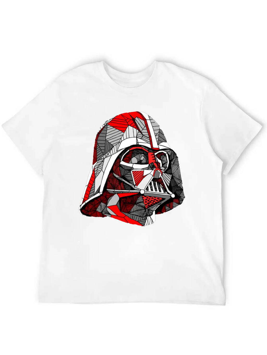 Abstract Vader Breathable Graphic T-Shirt – Perfect For Casual Days