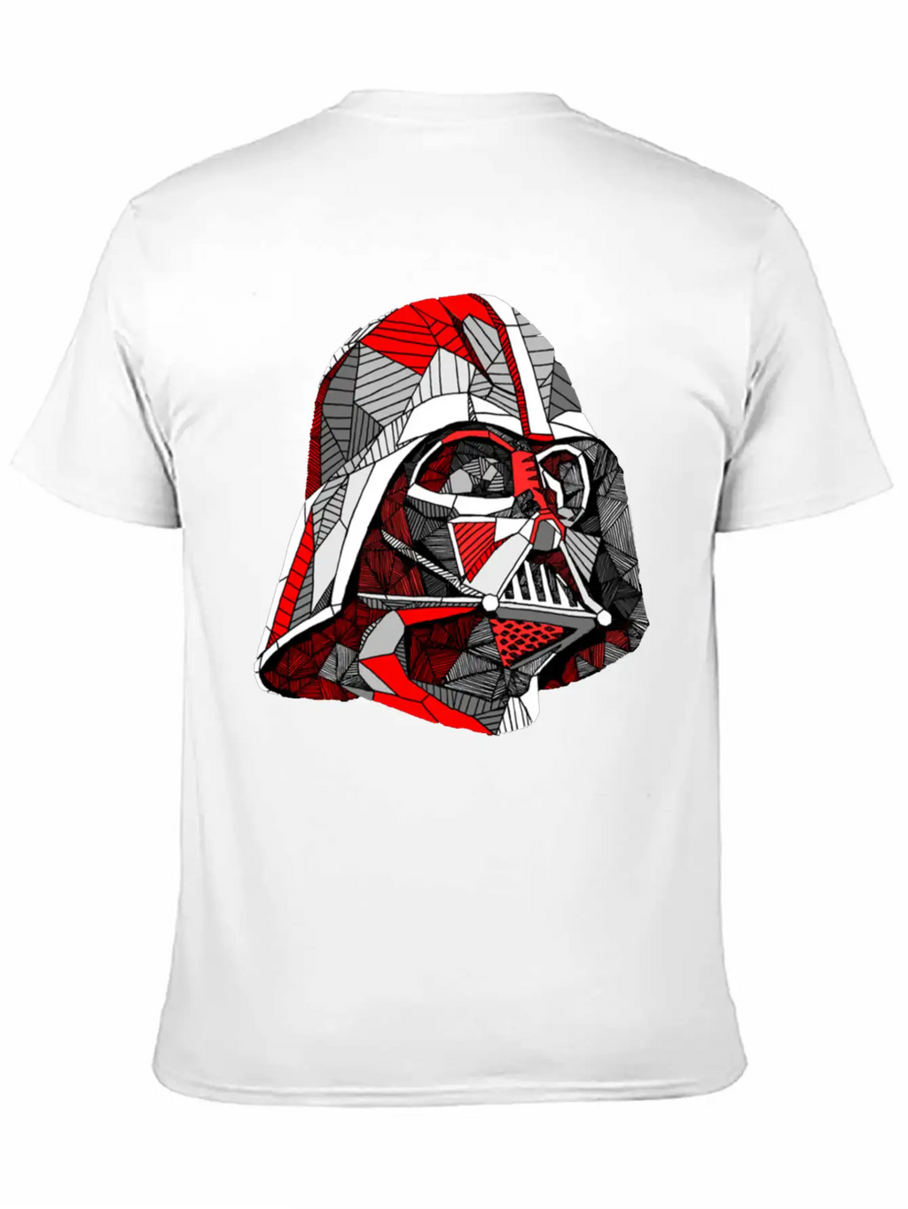 Abstract Vader Breathable Graphic T-Shirt – Perfect For Casual Days