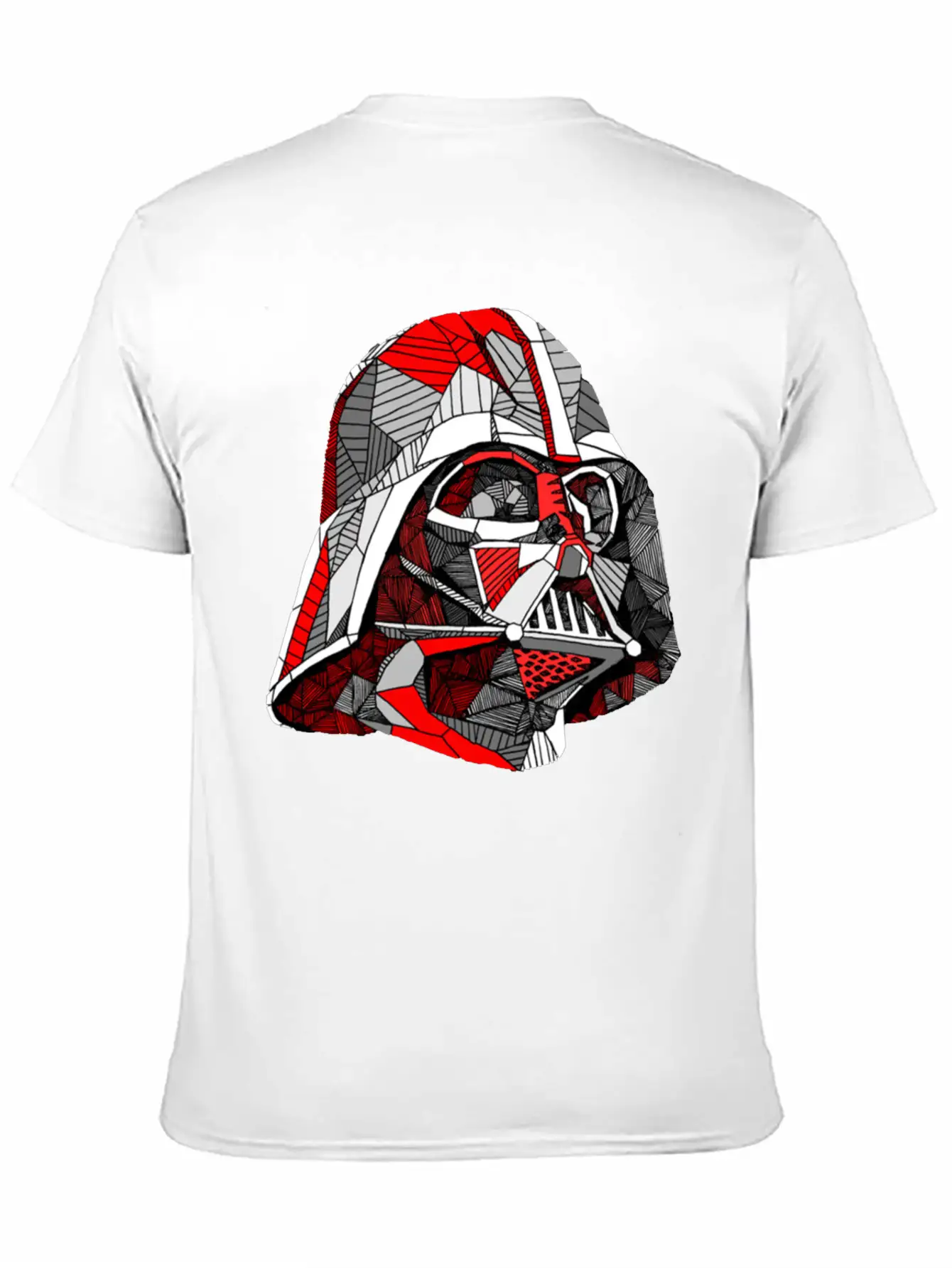 Abstract Vader Breathable Graphic T-Shirt – Perfect For Casual Days