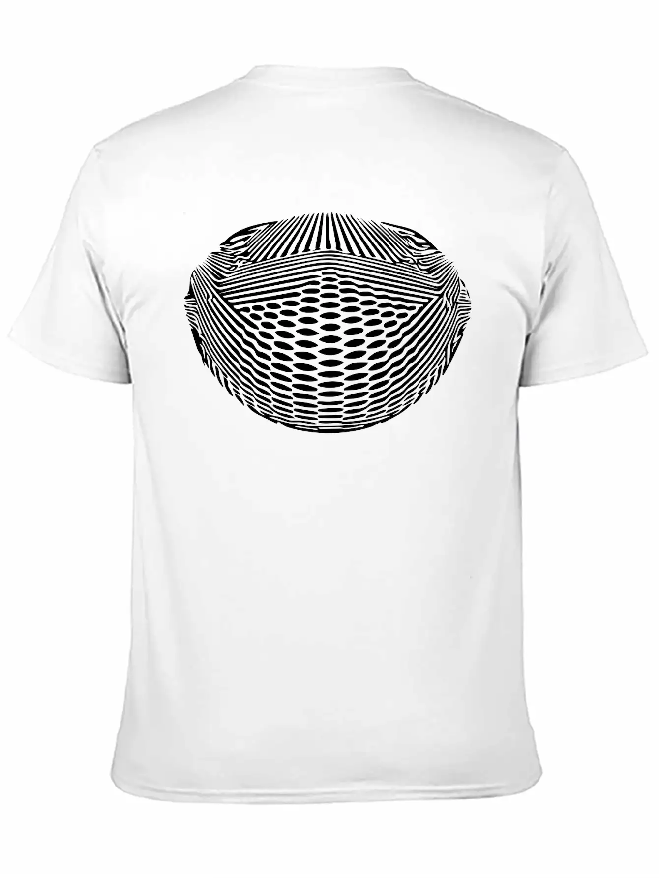 Abstract Vector Art Ball Classic Cotton Tee – Unisex Comfort For Any Season