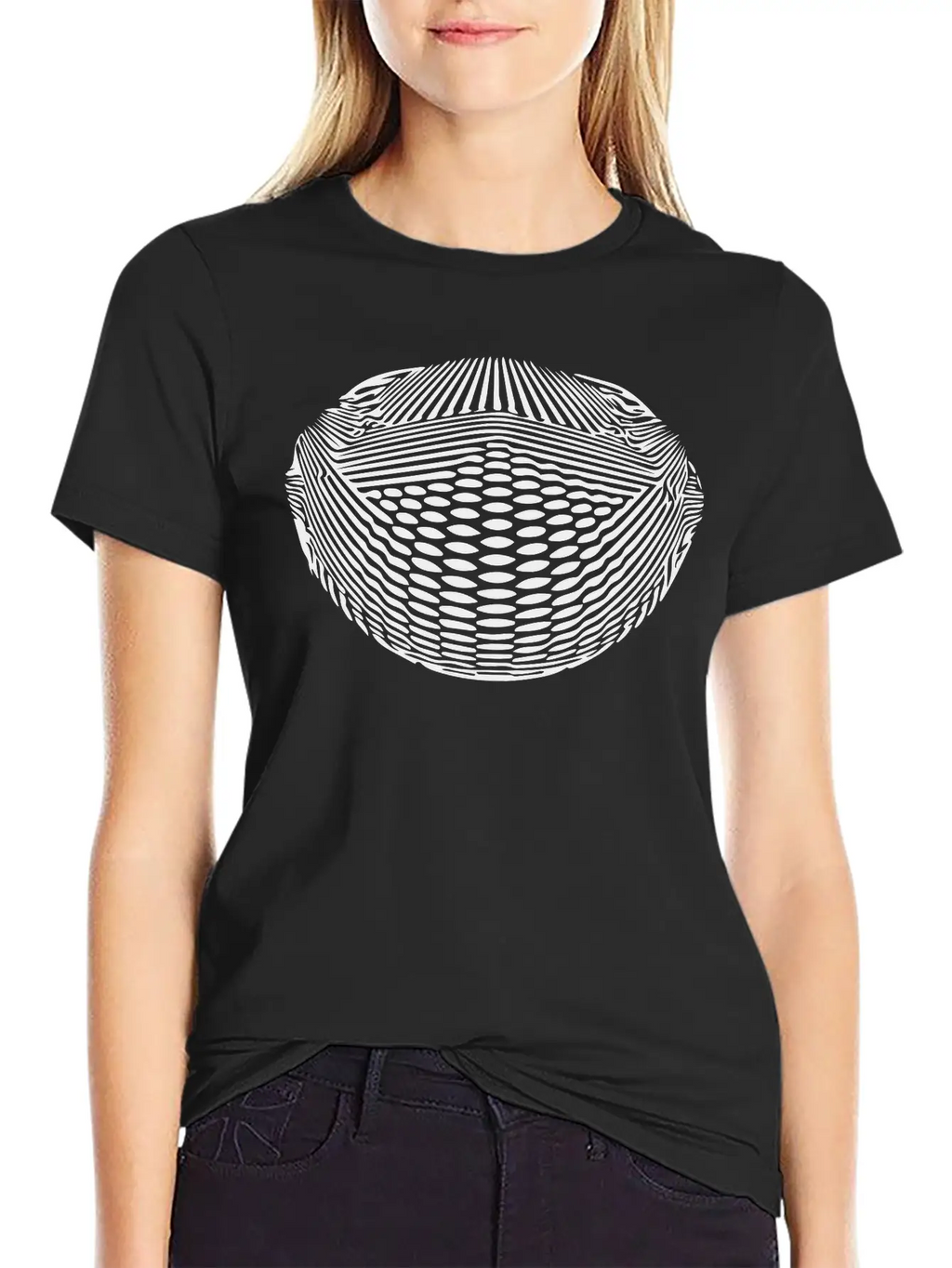 Abstract Vector Art Ball Classic Cotton Tee – Unisex Comfort For Any Season