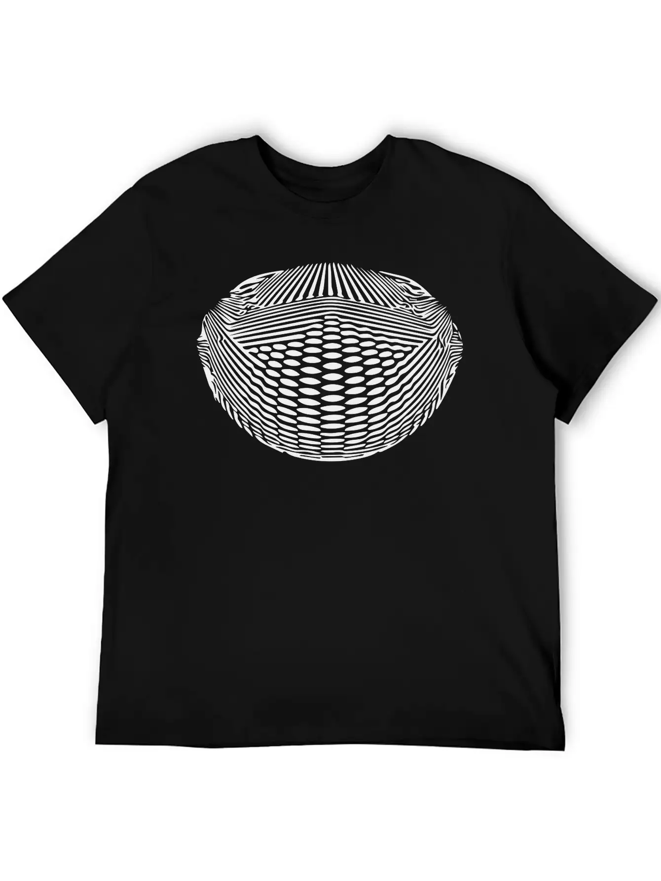 Abstract Vector Art Ball Classic Cotton Tee – Unisex Comfort For Any Season