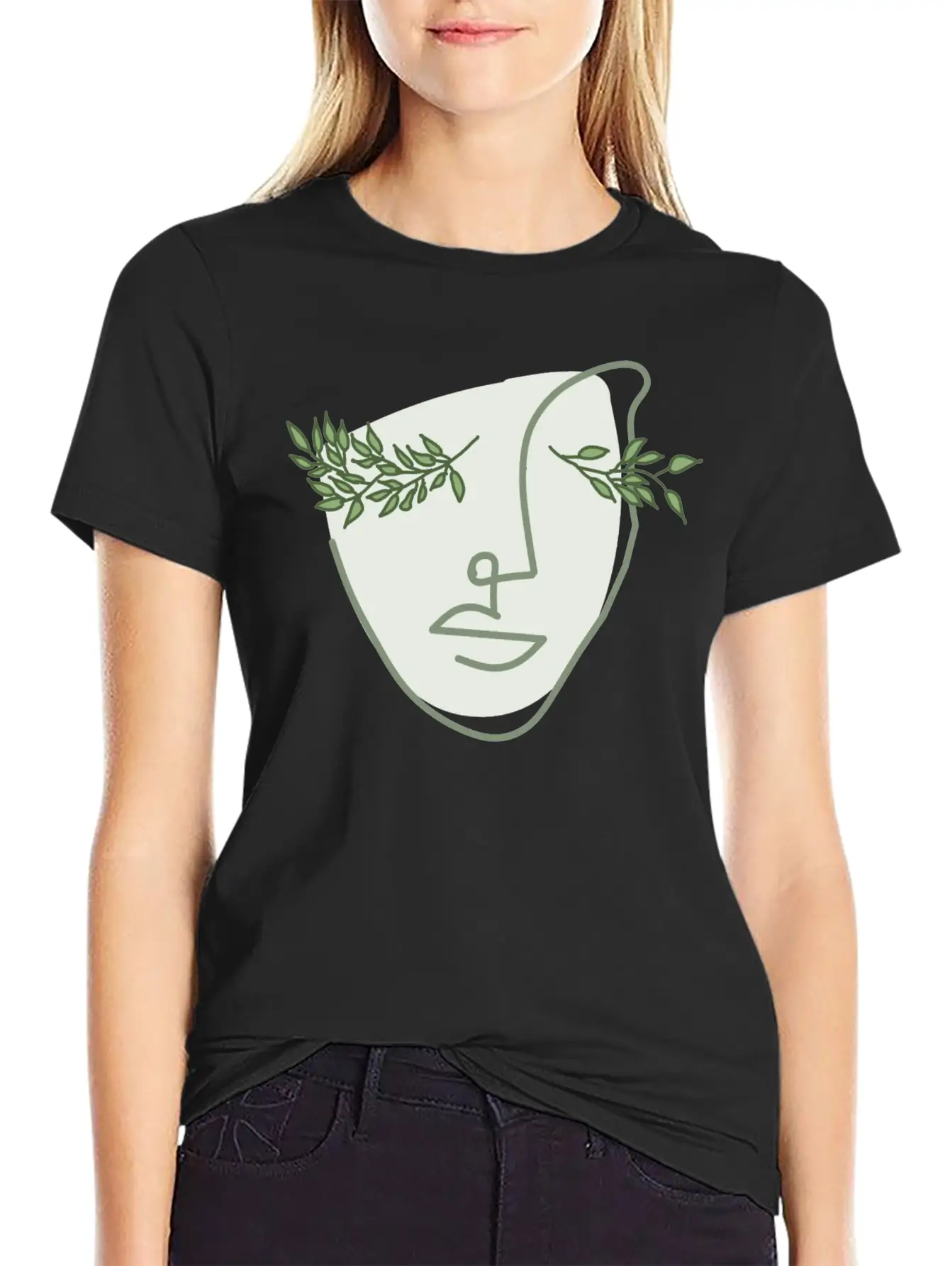 Abstrait Art Timeless Short Sleeve Tee – Comfy And Minimalist Design
