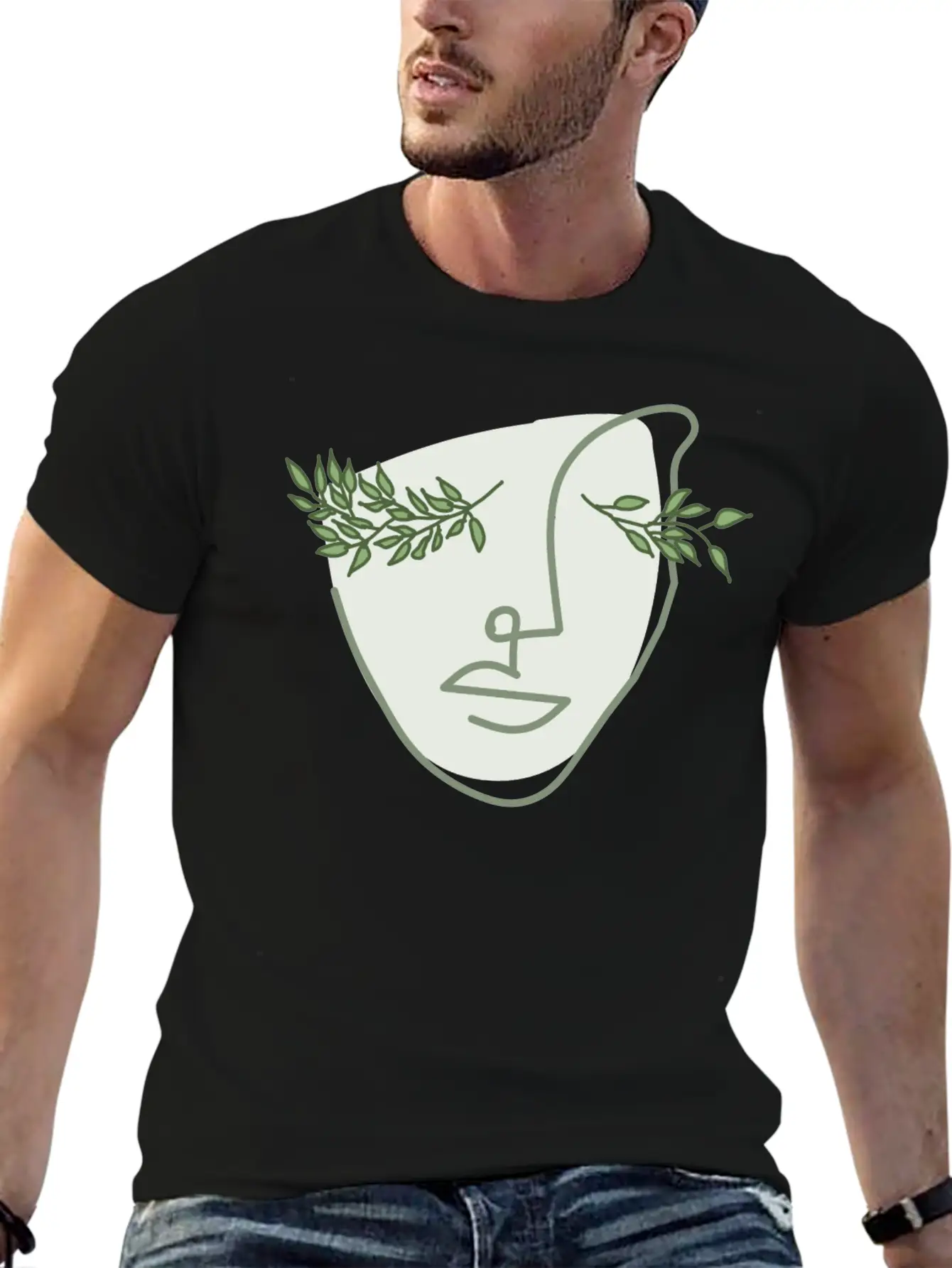 Abstrait Art Timeless Short Sleeve Tee – Comfy And Minimalist Design