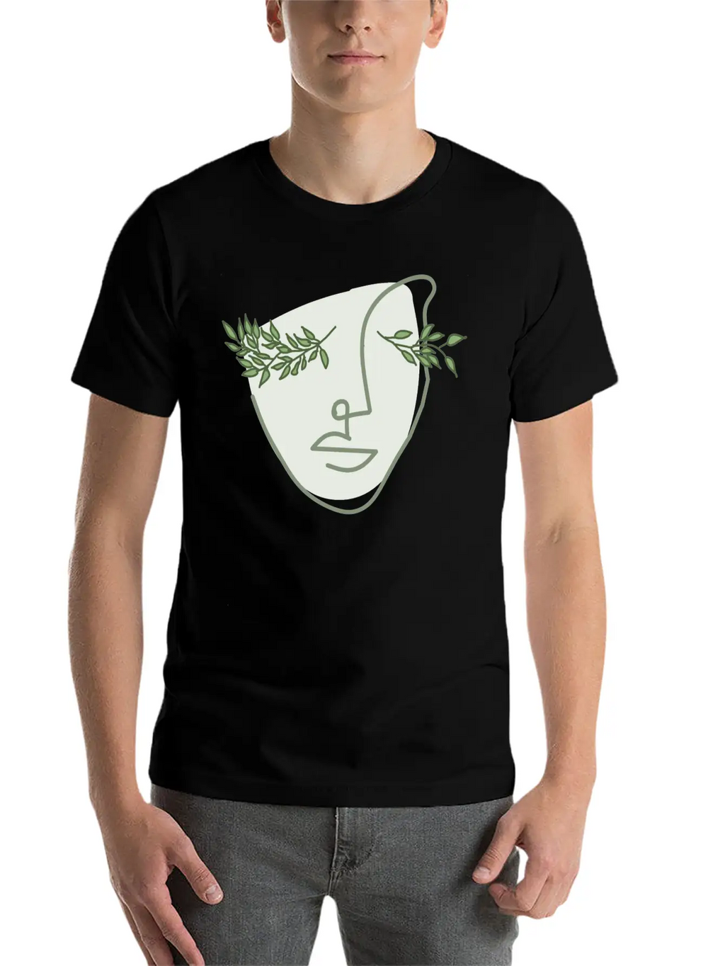Abstrait Art Timeless Short Sleeve Tee – Comfy And Minimalist Design