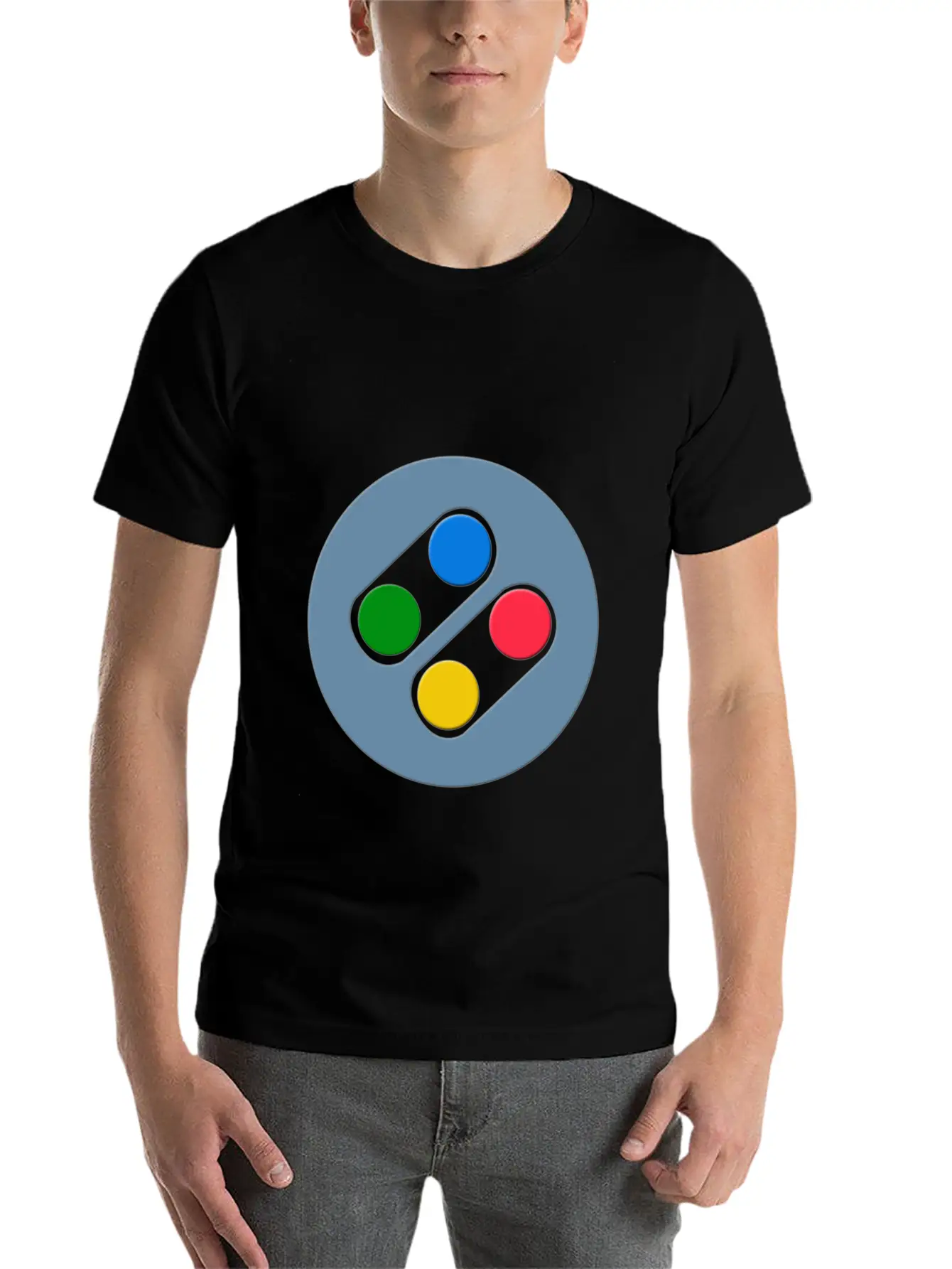 ABXY Controller Timeless Short Sleeve Tee – Comfy And Minimalist Design