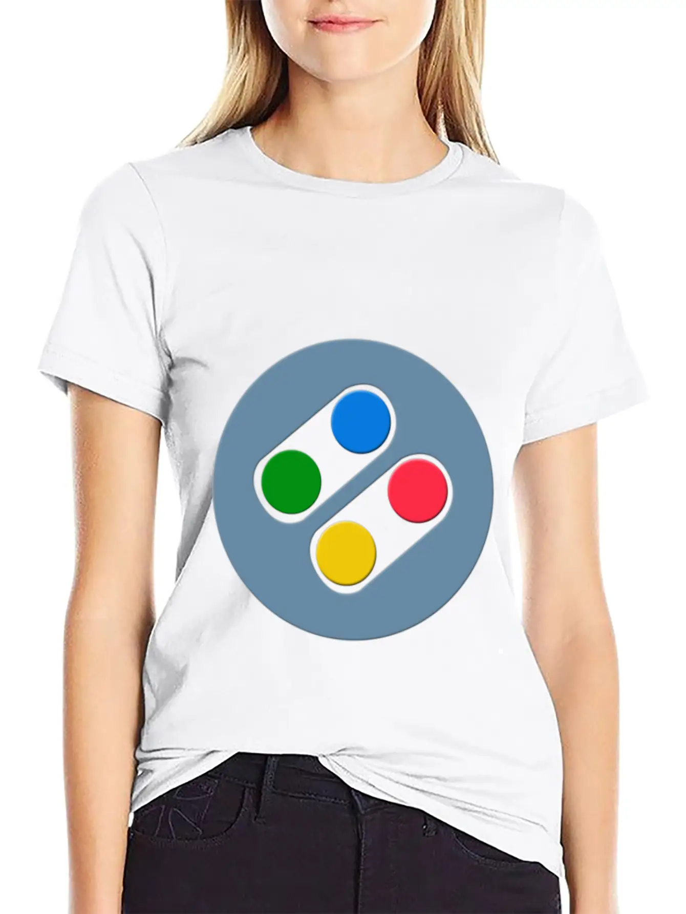 ABXY Controller Timeless Short Sleeve Tee – Comfy And Minimalist Design