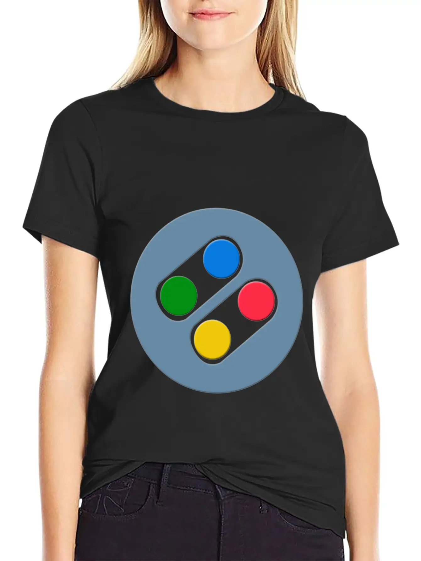 ABXY Controller Timeless Short Sleeve Tee – Comfy And Minimalist Design