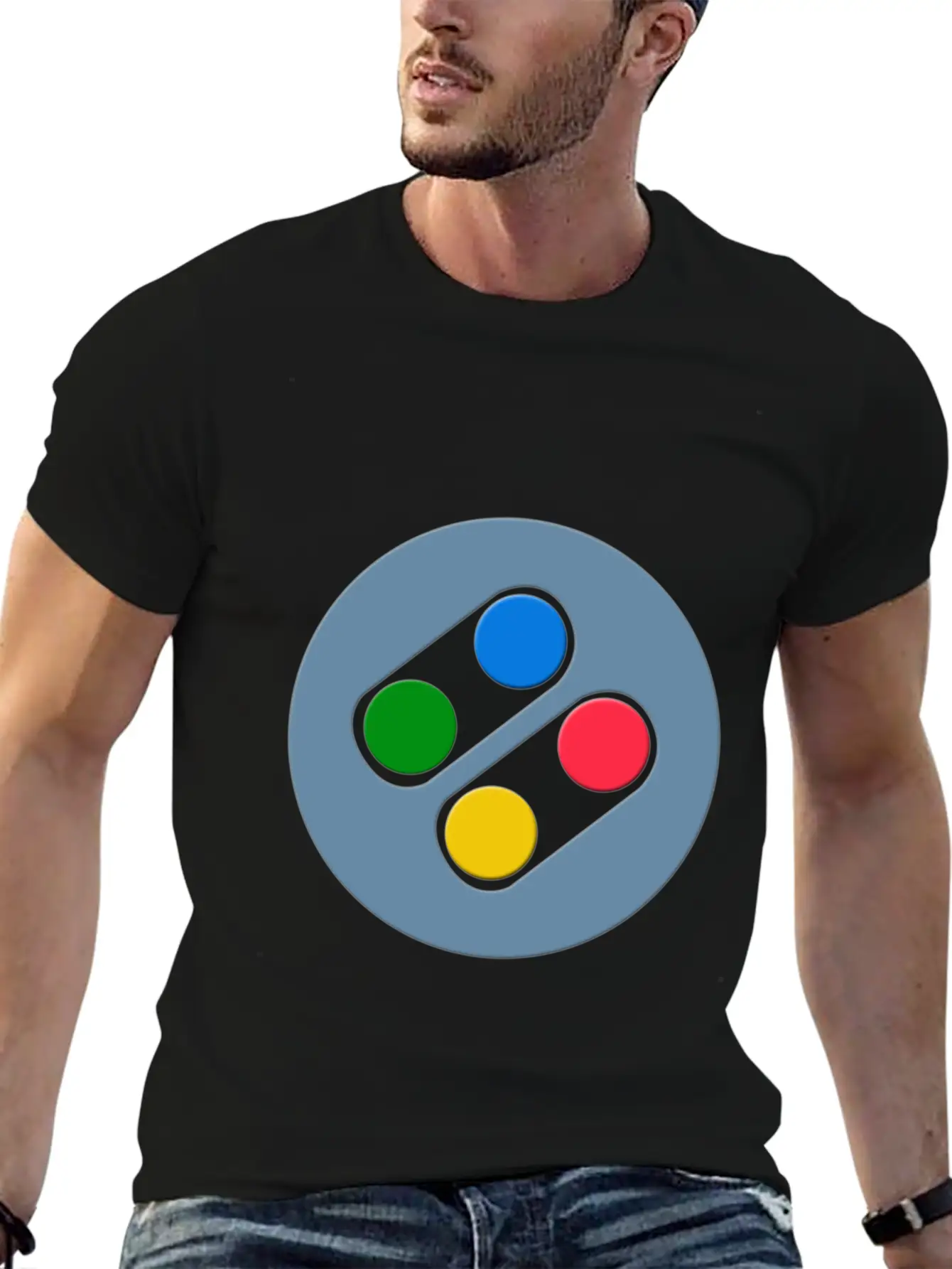 ABXY Controller Timeless Short Sleeve Tee – Comfy And Minimalist Design