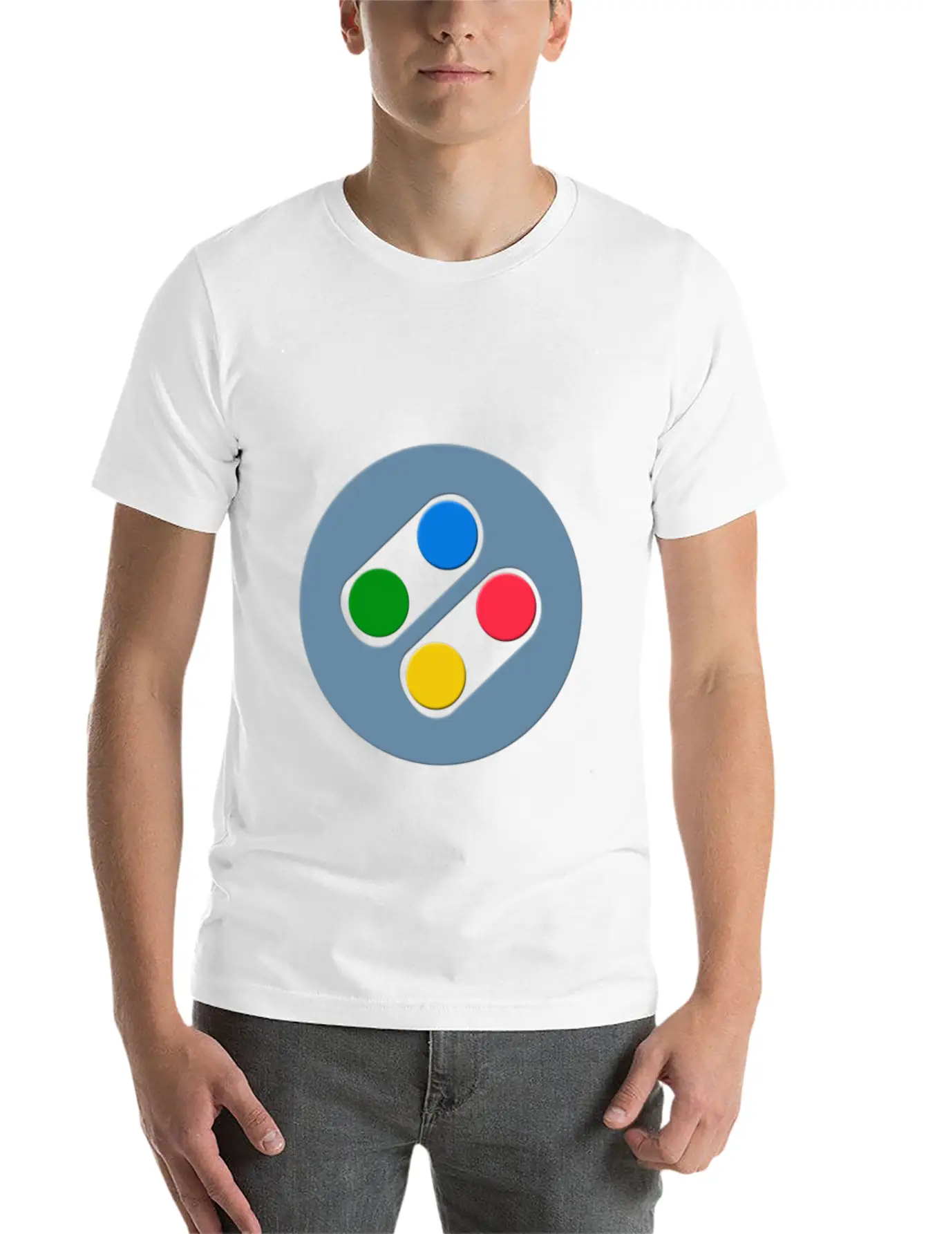 ABXY Controller Timeless Short Sleeve Tee – Comfy And Minimalist Design