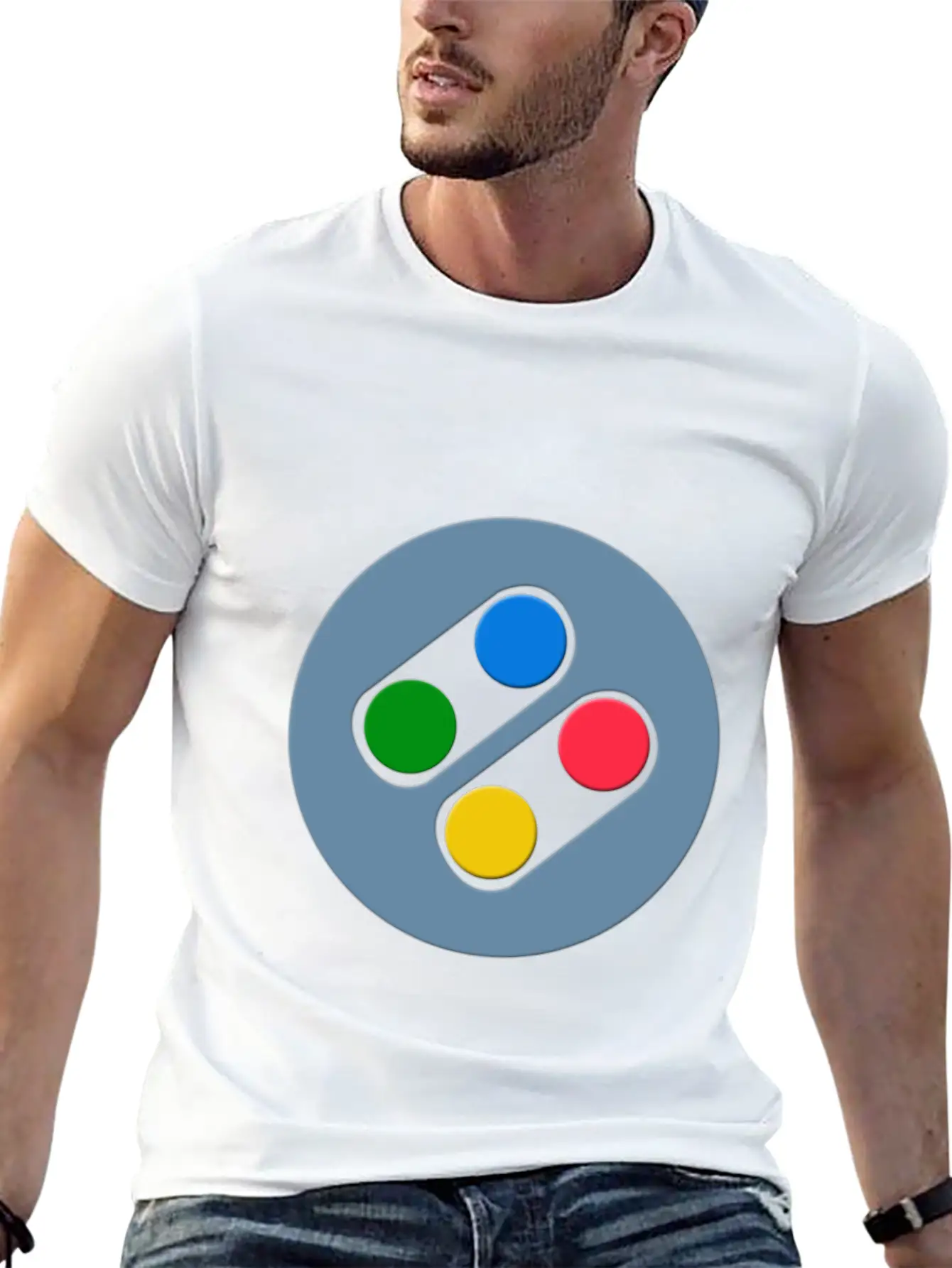 ABXY Controller Timeless Short Sleeve Tee – Comfy And Minimalist Design