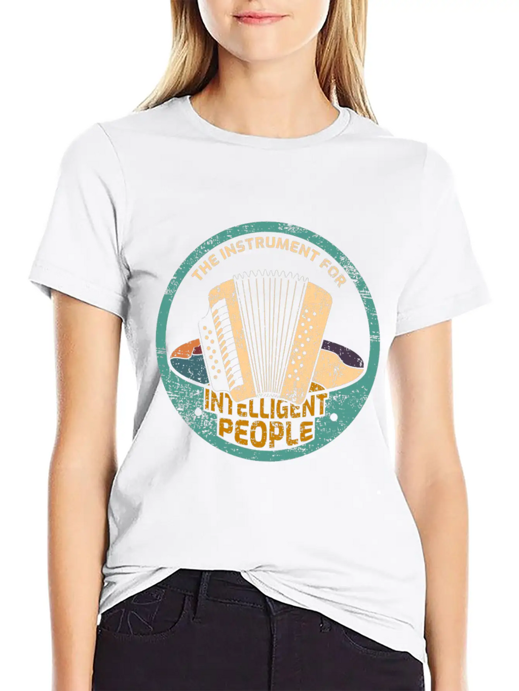 Accordion Relaxed Everyday Tee – Lightweight And Durable Cotton