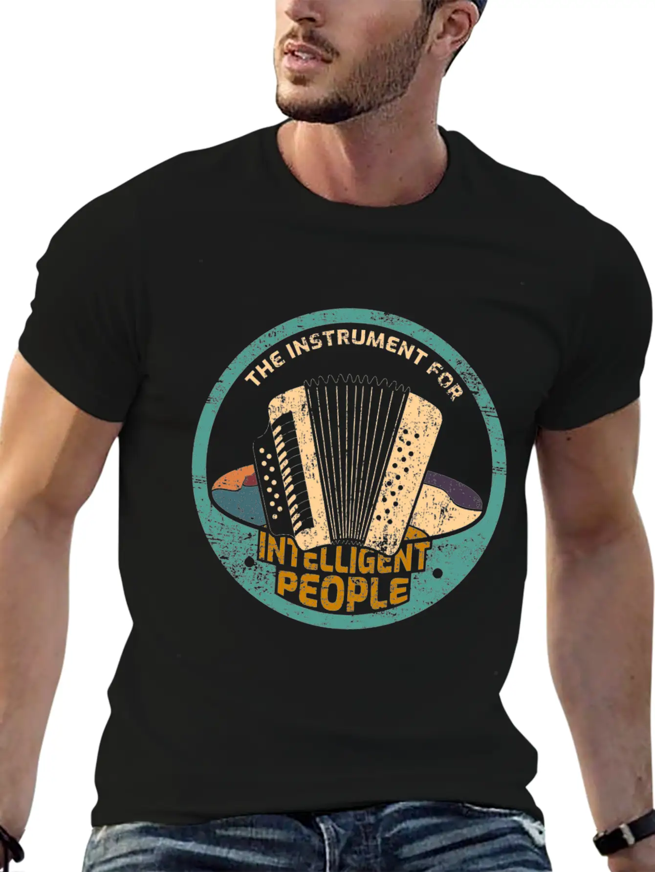 Accordion Relaxed Everyday Tee – Lightweight And Durable Cotton