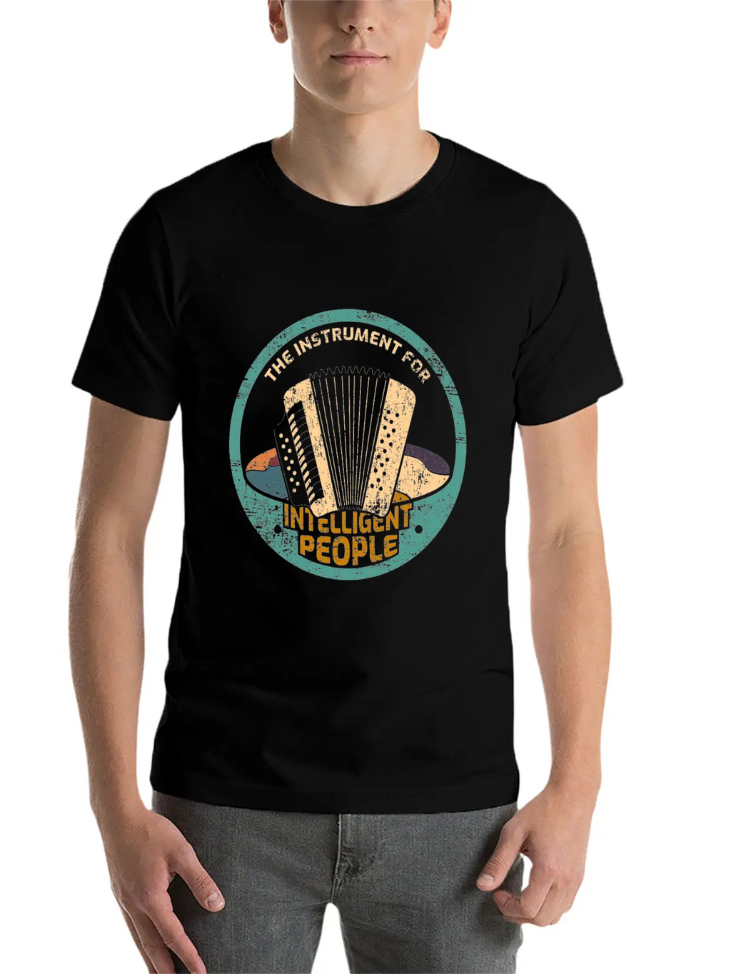 Accordion Relaxed Everyday Tee – Lightweight And Durable Cotton