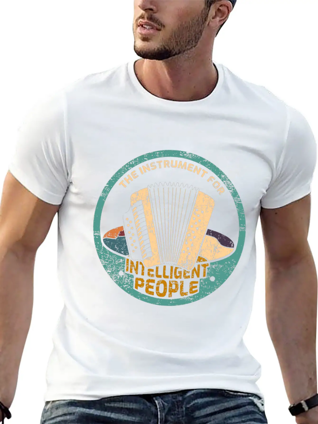 Accordion Relaxed Everyday Tee – Lightweight And Durable Cotton
