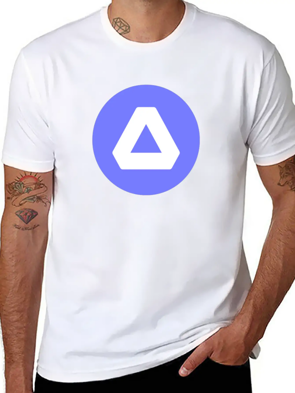 Achain ACT Crypto Cryptocurrency Blockchain DeFi Basic Graphic T-Shirt – Daily Comfort In Soft Cotton