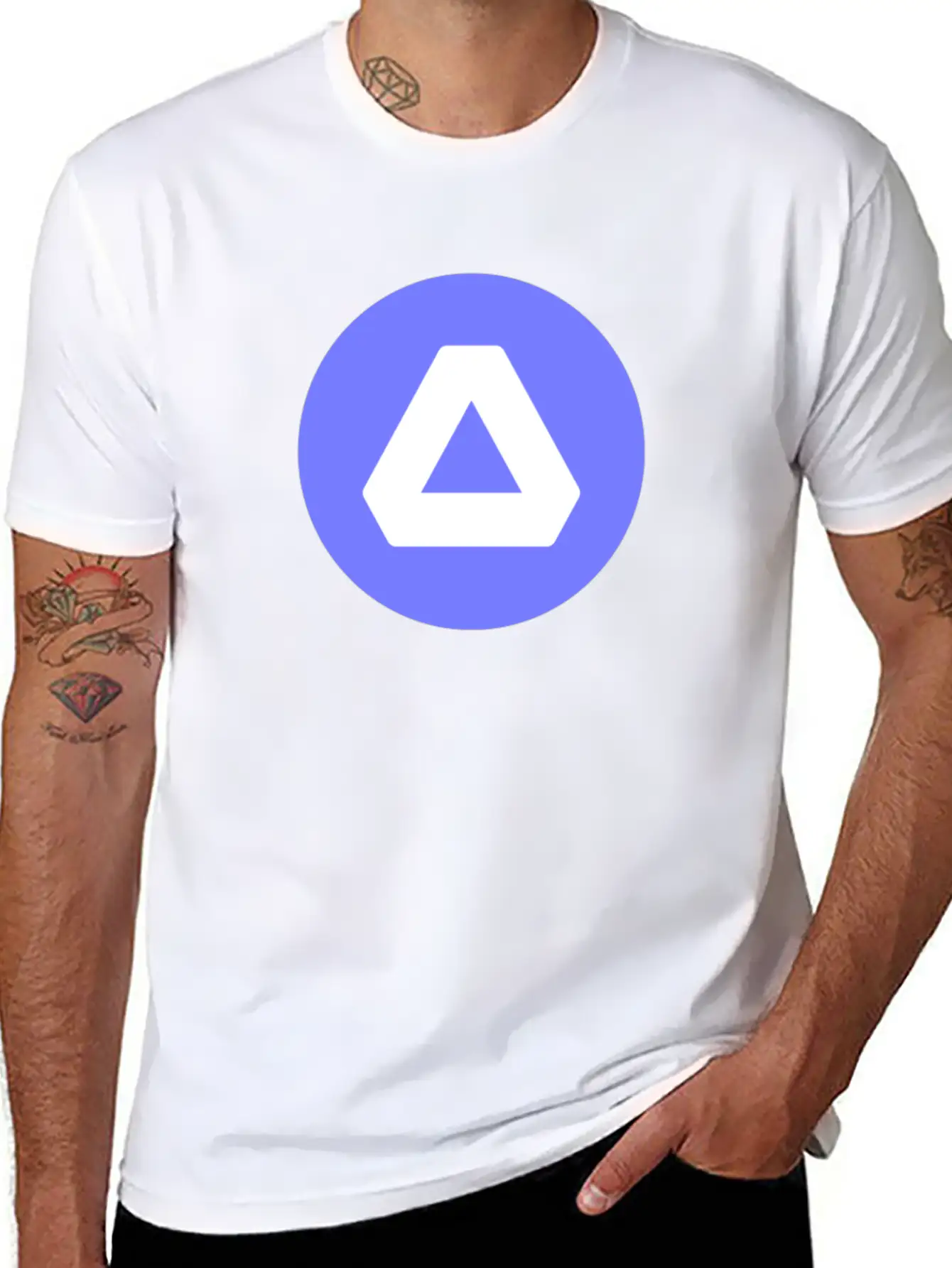 Achain ACT Crypto Cryptocurrency Blockchain DeFi Basic Graphic T-Shirt – Daily Comfort In Soft Cotton