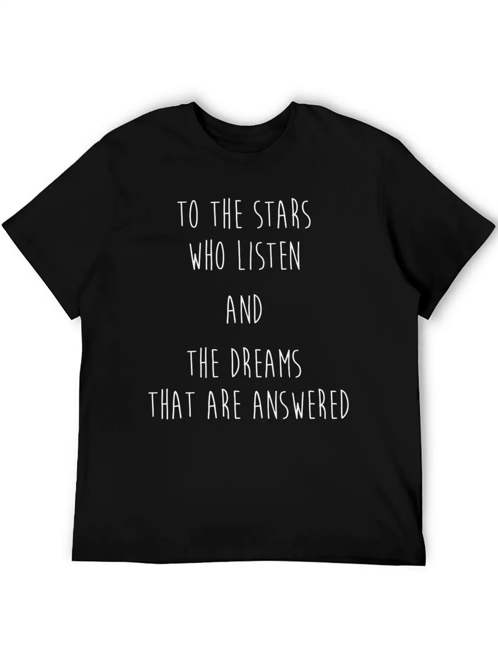 Acomaf Acotar Stars Night Court Tale Starry Night Breathable Graphic T-Shirt – Perfect For Casual Days