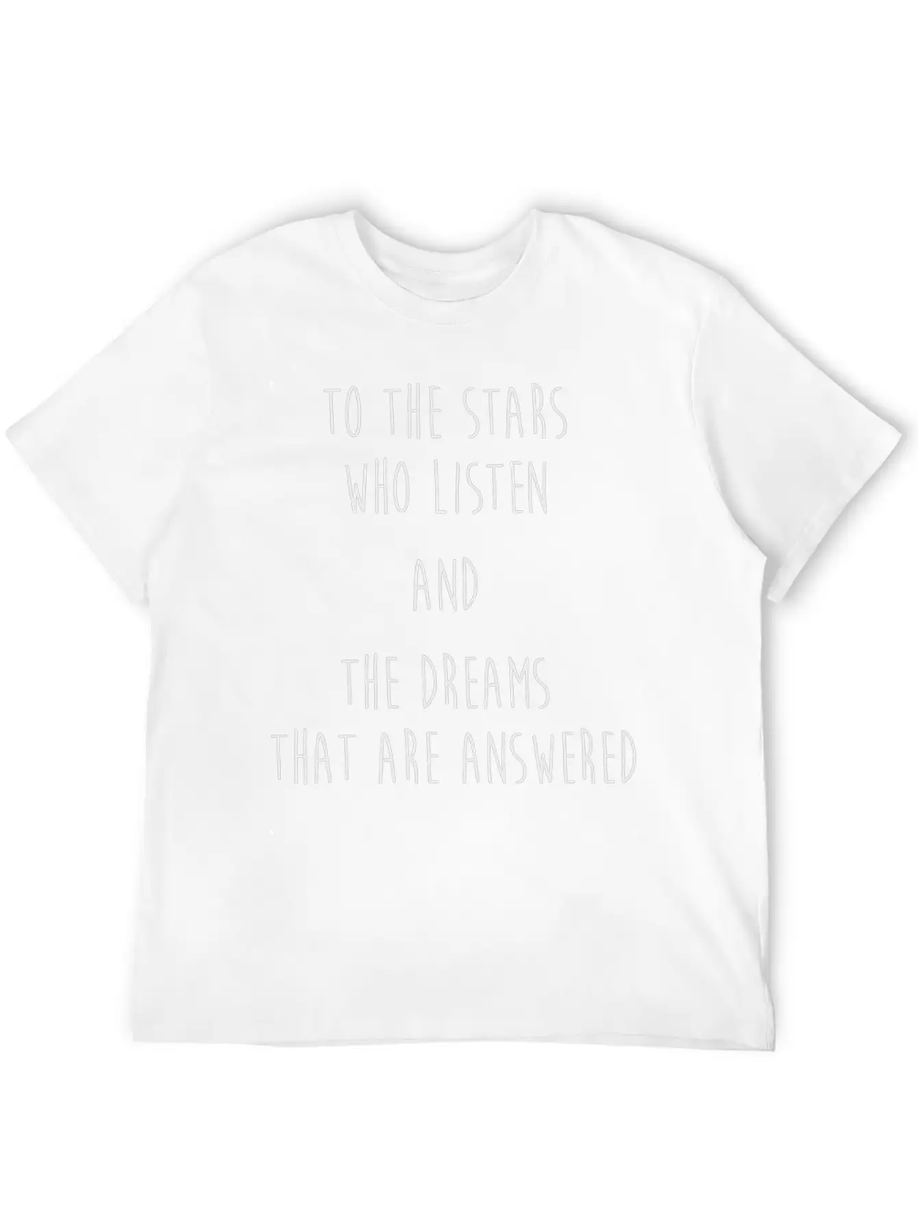 Acomaf Acotar Stars Night Court Tale Starry Night Breathable Graphic T-Shirt – Perfect For Casual Days