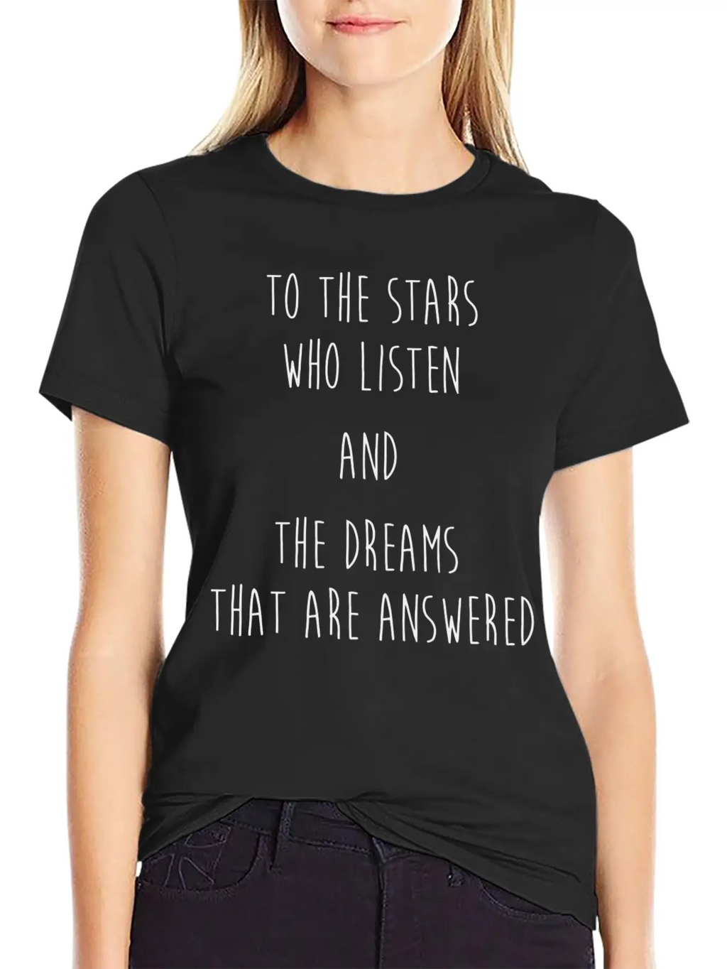 Acomaf Acotar Stars Night Court Tale Starry Night Breathable Graphic T-Shirt – Perfect For Casual Days