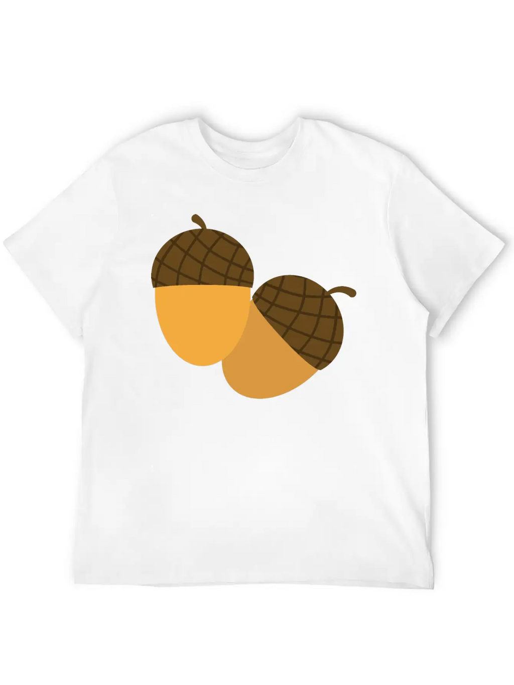 Acorns Essential Cotton Tee For Daily Outfits – Unisex Style