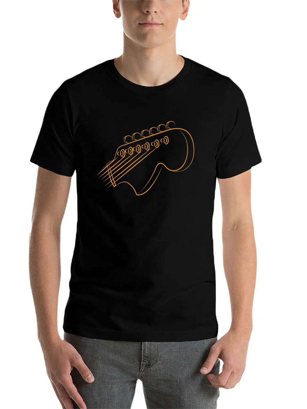 Acoustic Guitar Guitarist Breathable Graphic T-Shirt – Perfect For Casual Days