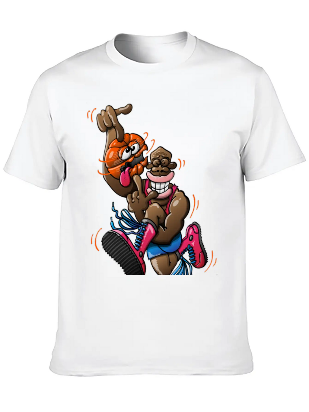 Acrobatic Basketball Stylish Everyday T-Shirt – Unisex Basic Cotton Tee